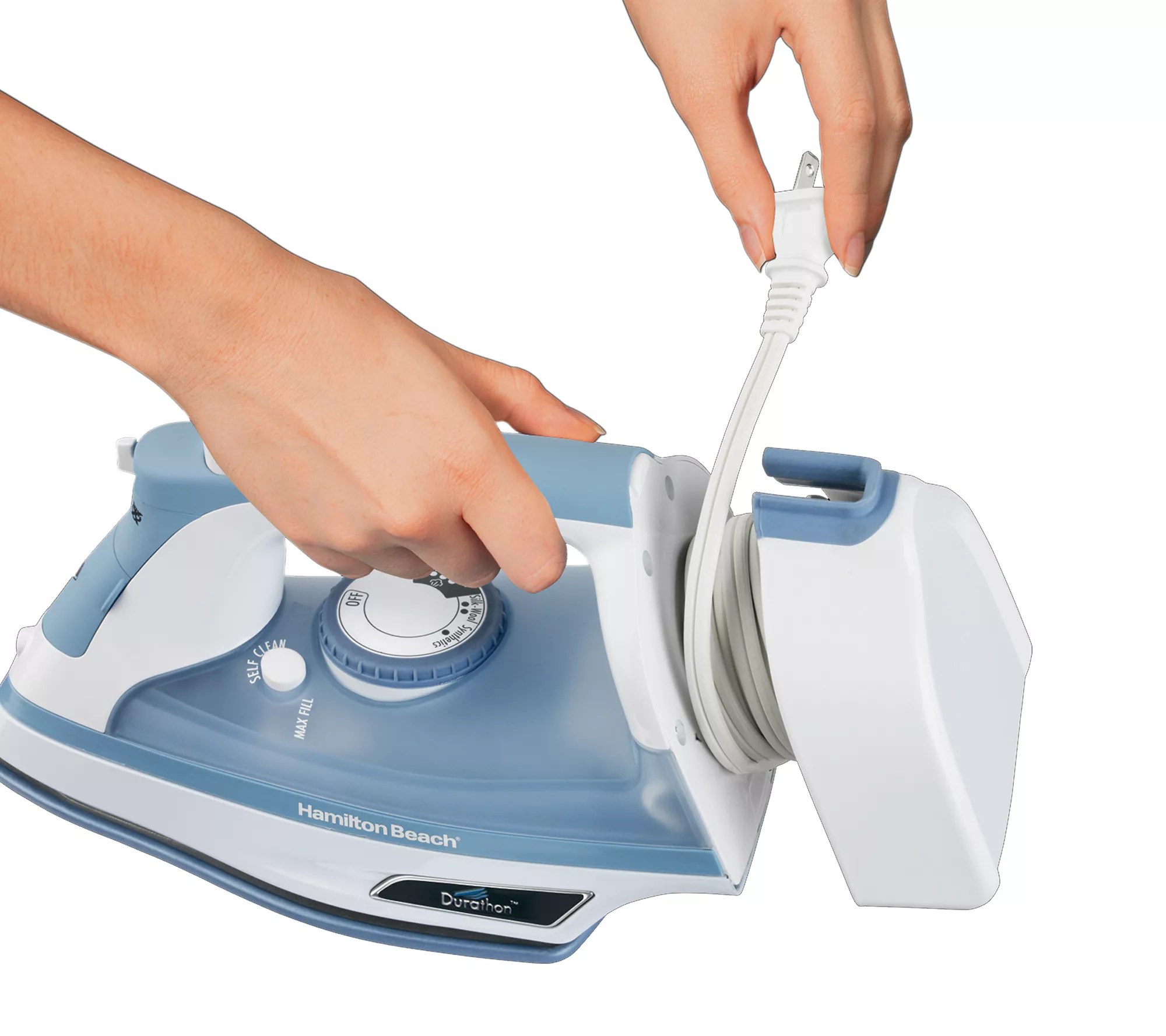 Hamilton Beach Durathon Nonstick Iron - QVC.com