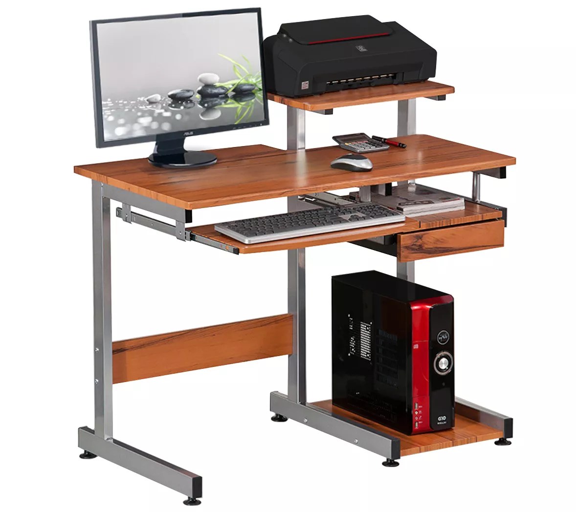Techni Mobili Complete Computer Workstation Desk