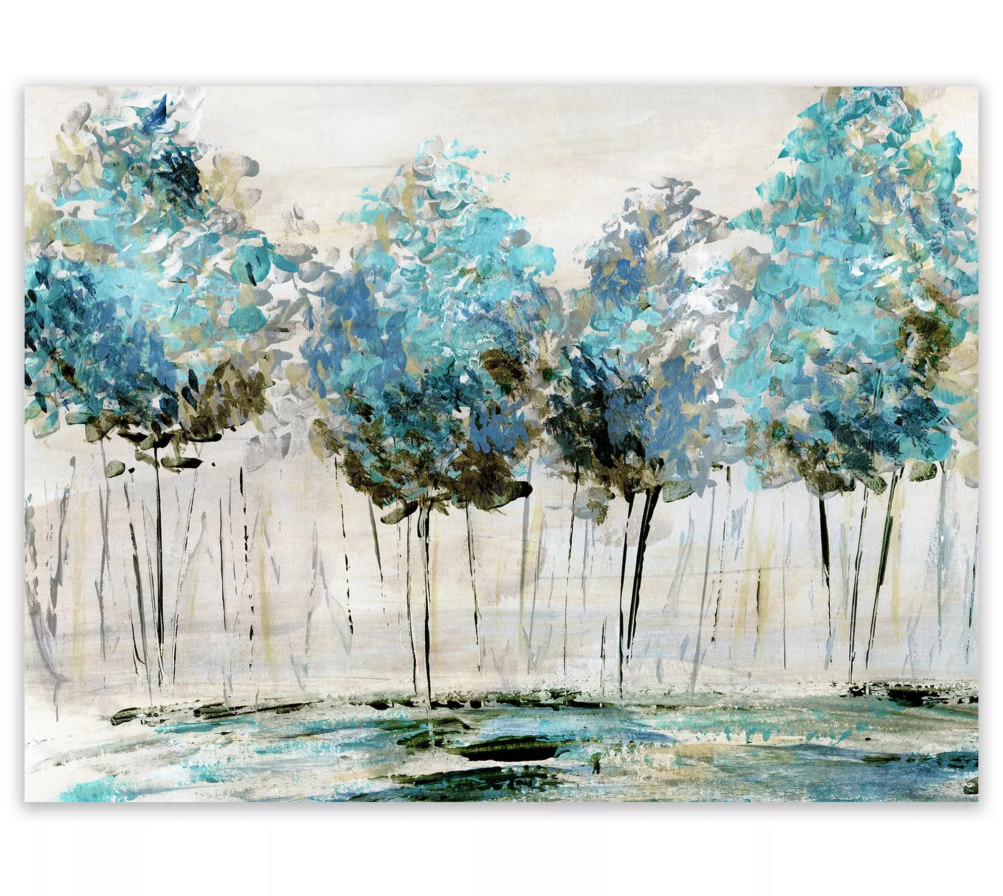 Courtside Market Spring 16x20 Canvas Wall Art