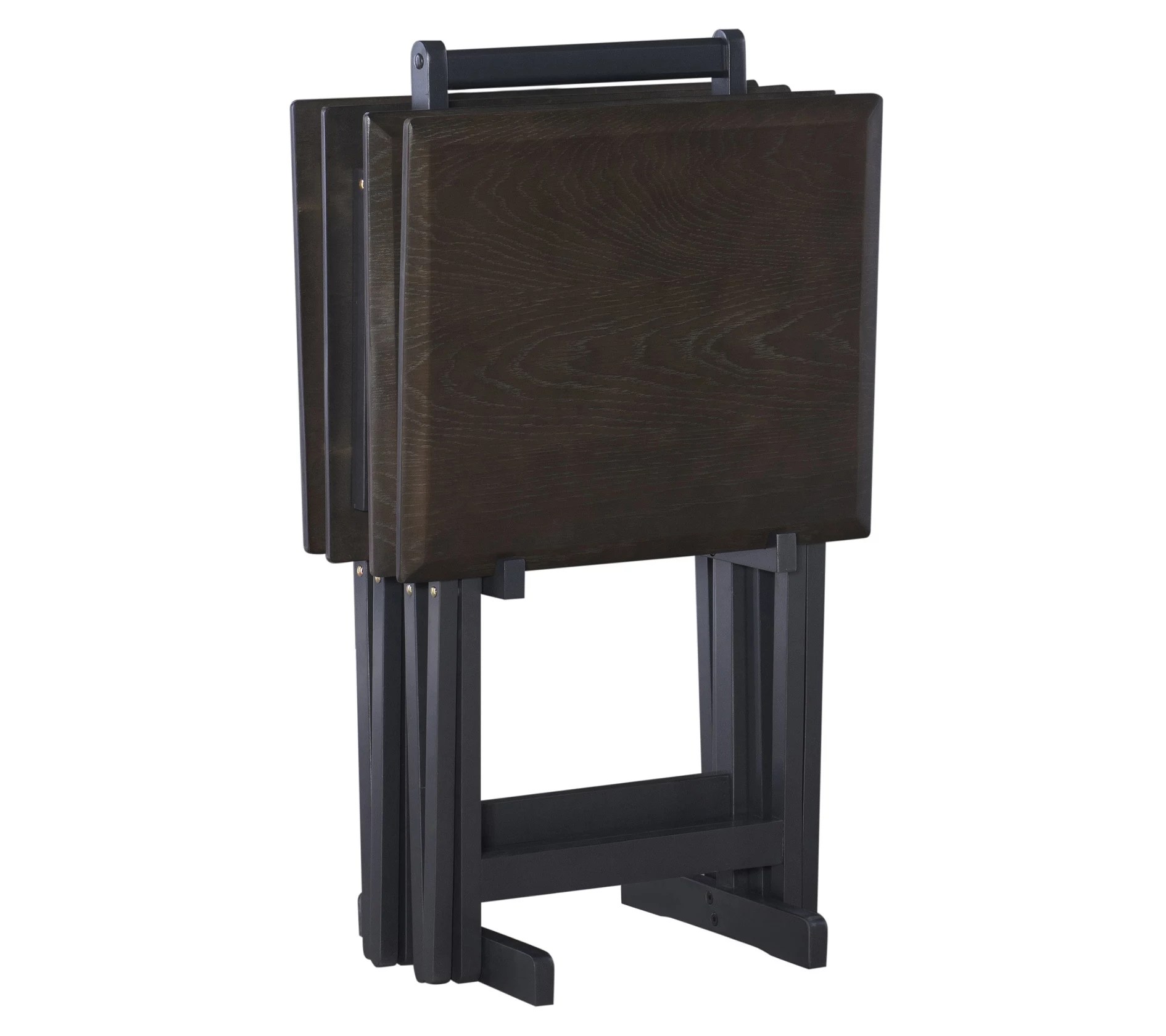 Linon Home Decor 5 Piece Bethany Tray Table Set