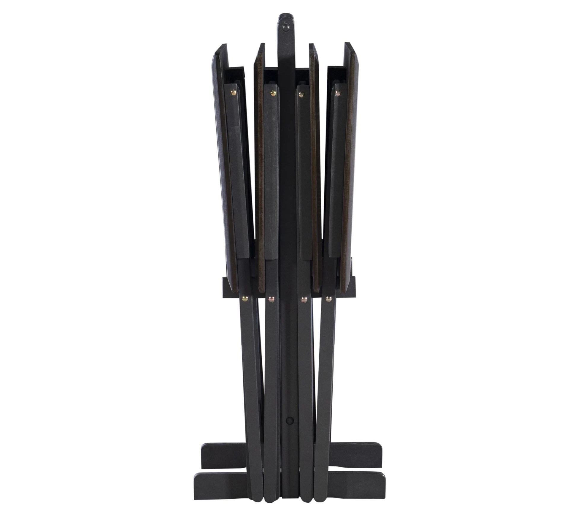 Linon Home Decor 5 Piece Bethany Tray Table Set