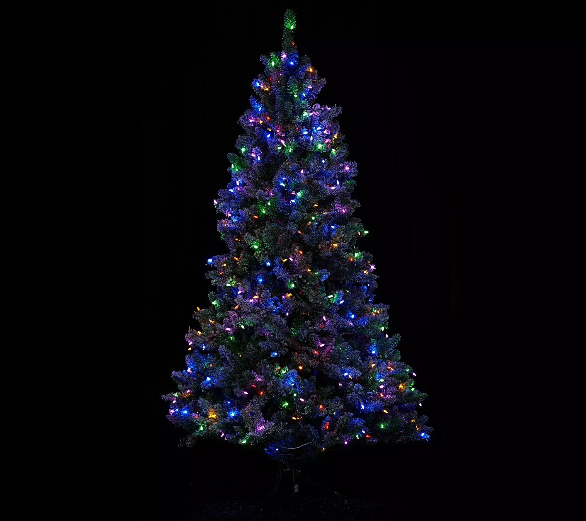 ED On Air Santa's Best 7.5' Frosted Simon Tree by Ellen DeGeneres