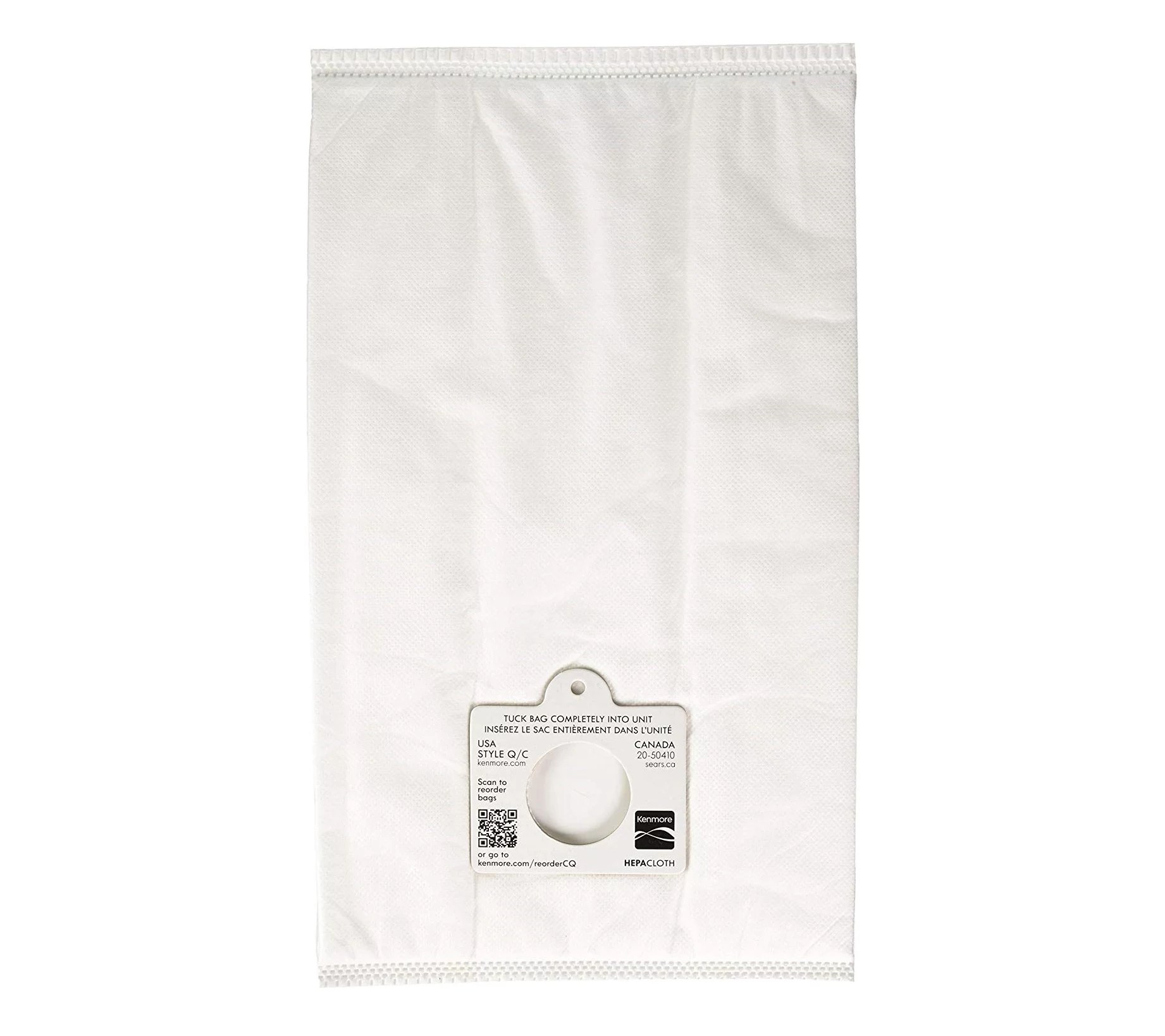 Kenmore 6pk Style Q HEPA Cloth Vacuum Bags