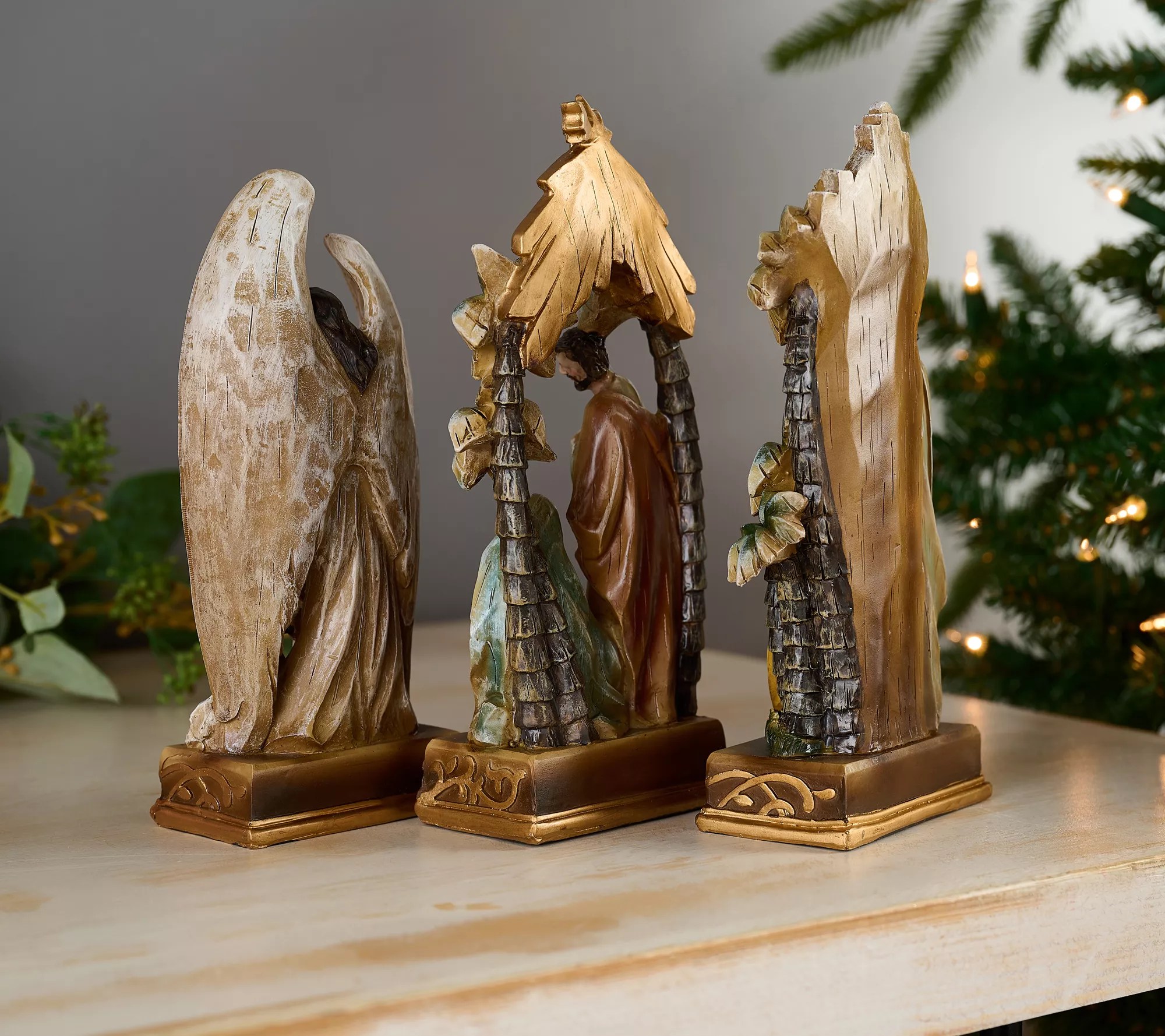 "As Is" 3piece Nativity Set by Valerie