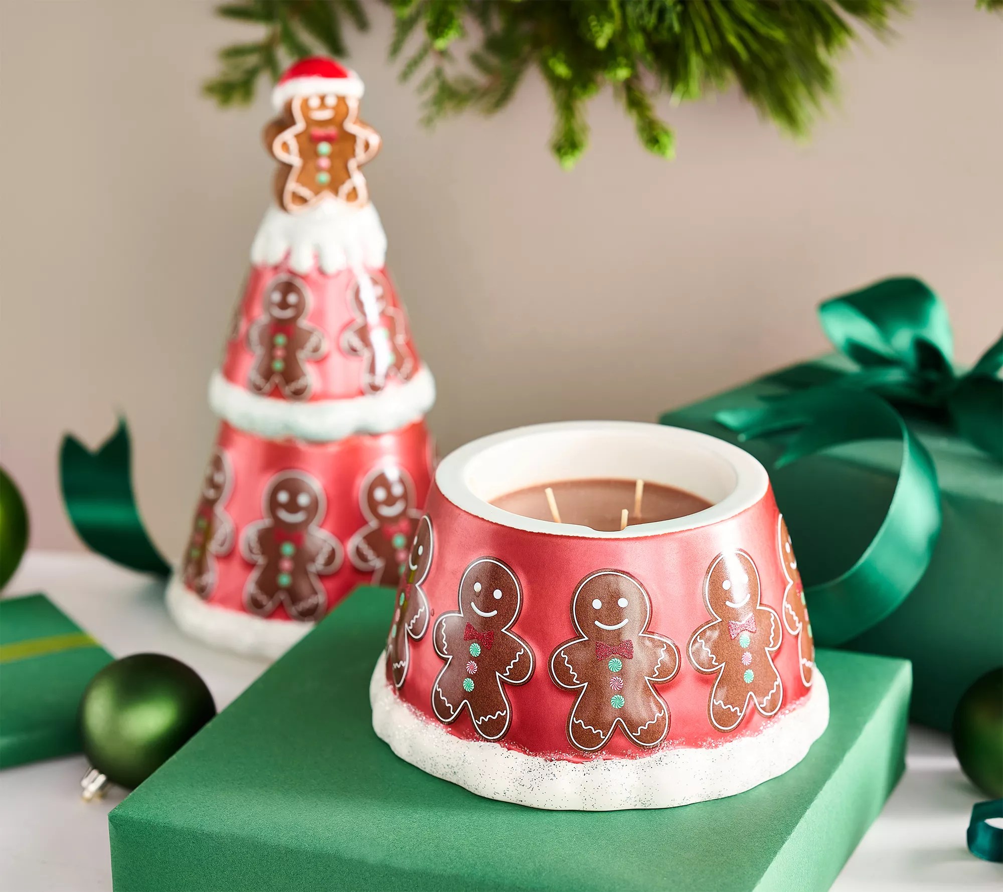 "As Is" HomeWorx by Slatkin & CO. Gingerbread Tree Candle