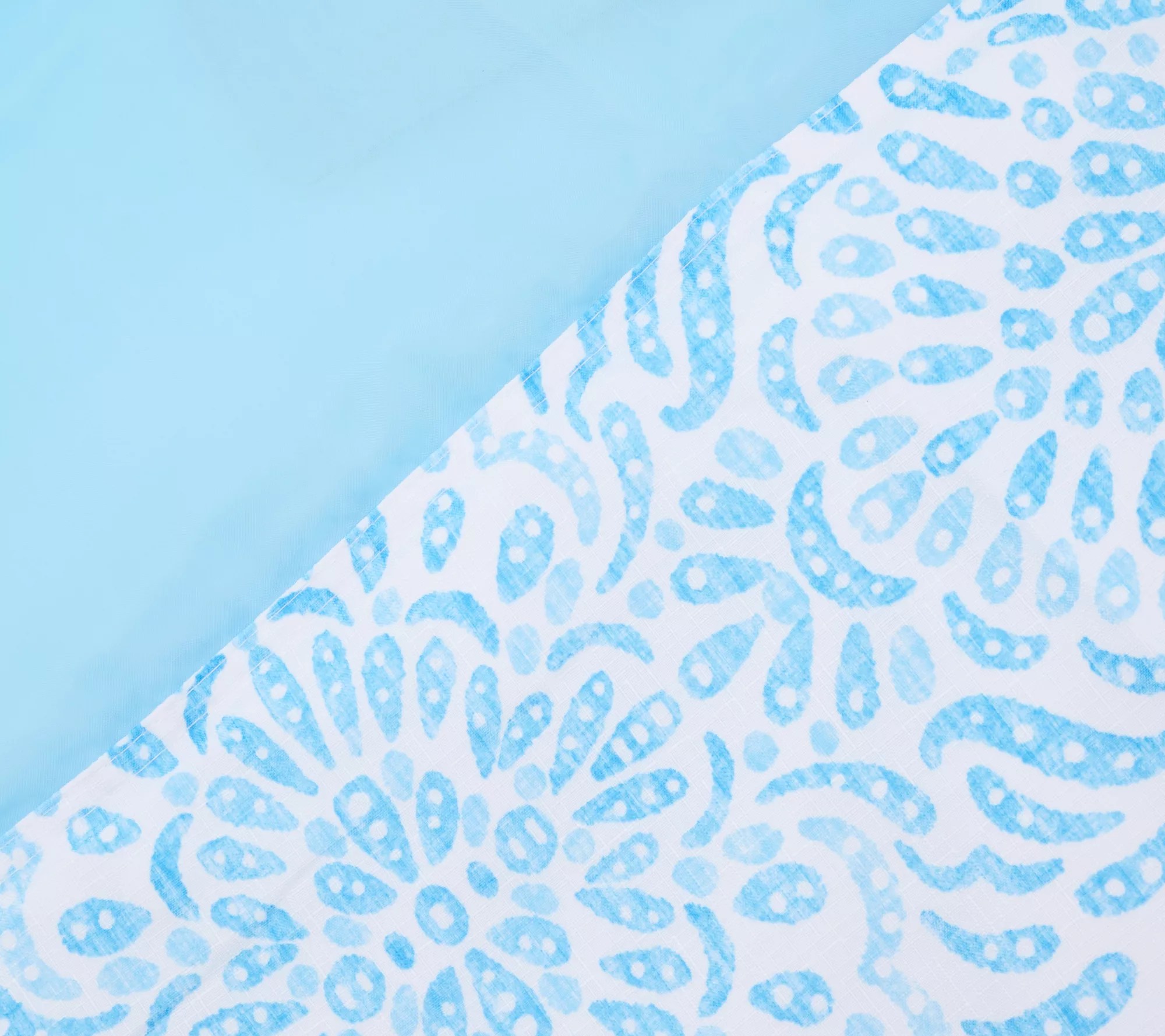 Hookless Medallion Printed Shower Curtain