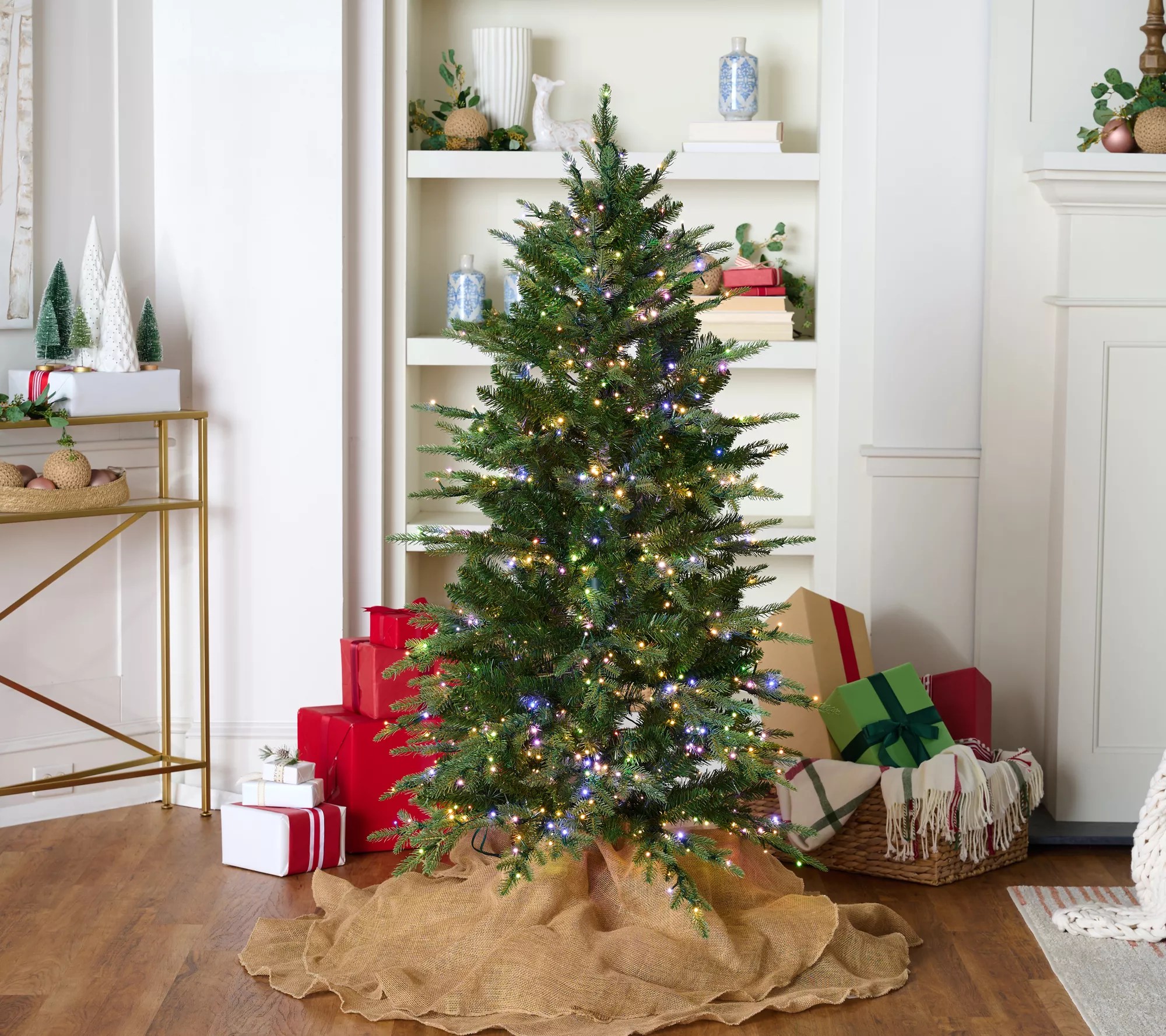 "As Is" Bethlehem Lights 7' Micro LED Christmas Tree w/ Bag