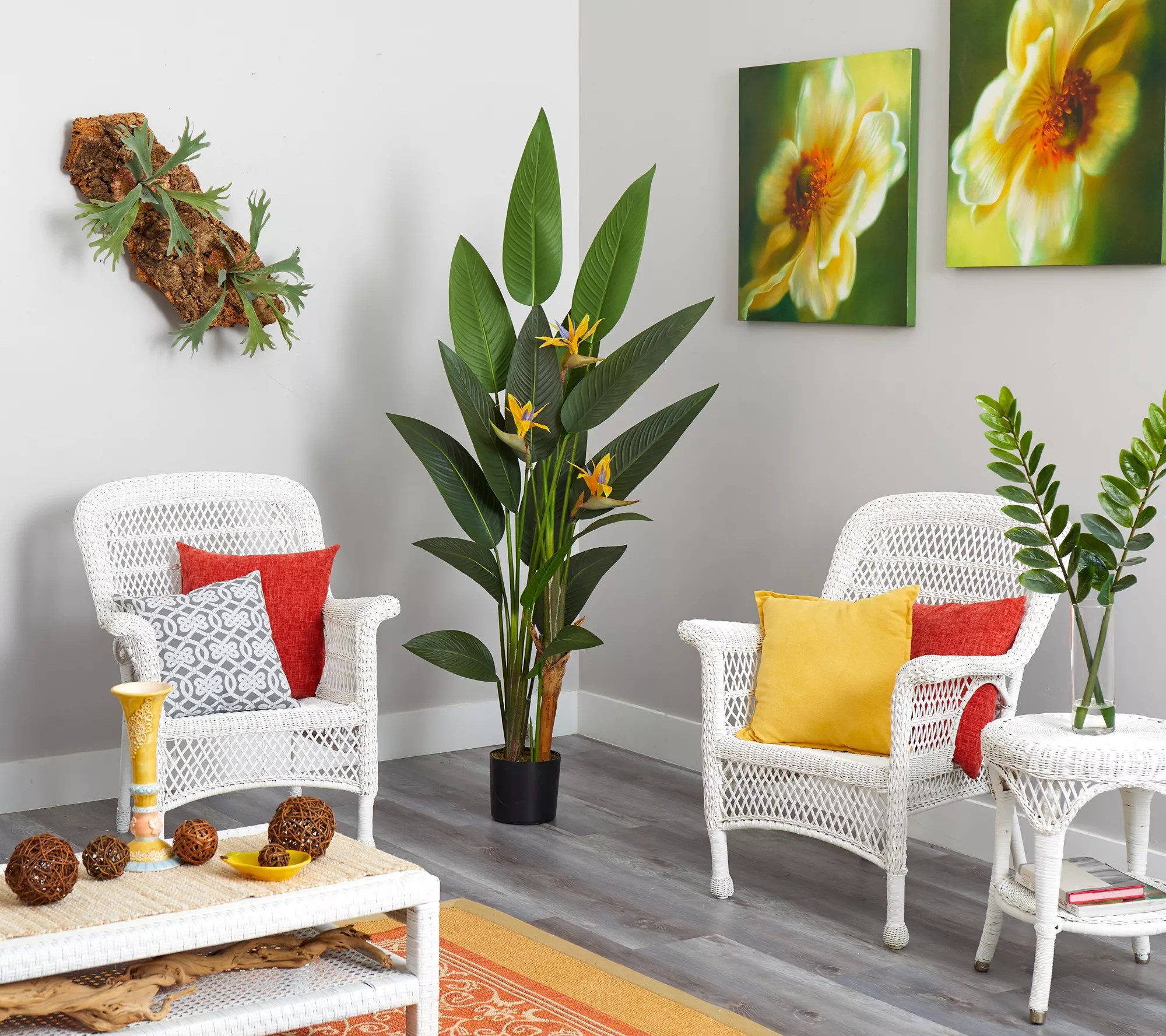 Nearly Natural 6' Bird of Paradise Artificial Plant