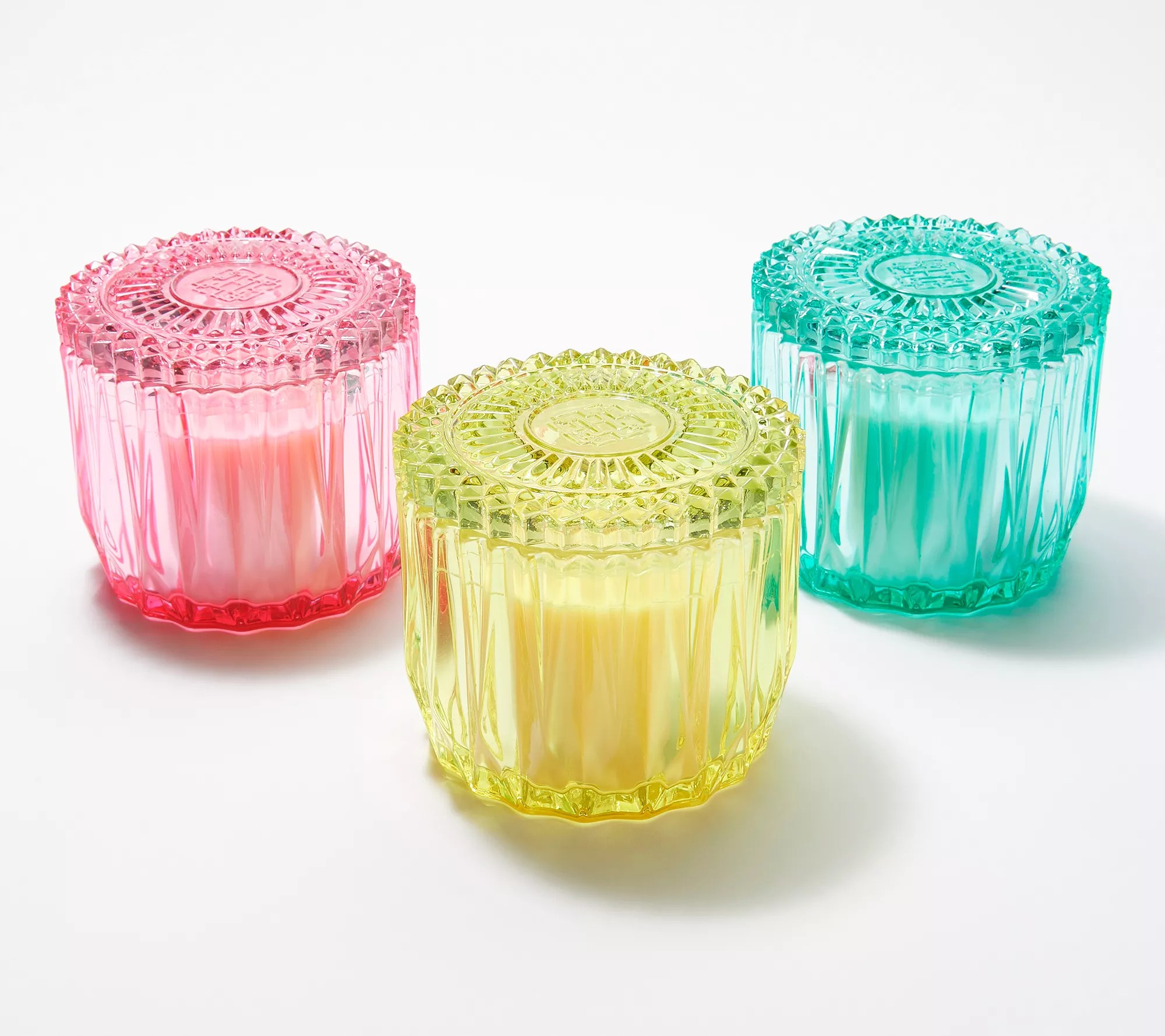 HomeWorx by Harry Slatkin Set of (3) 14oz Spring Bouquet Candles