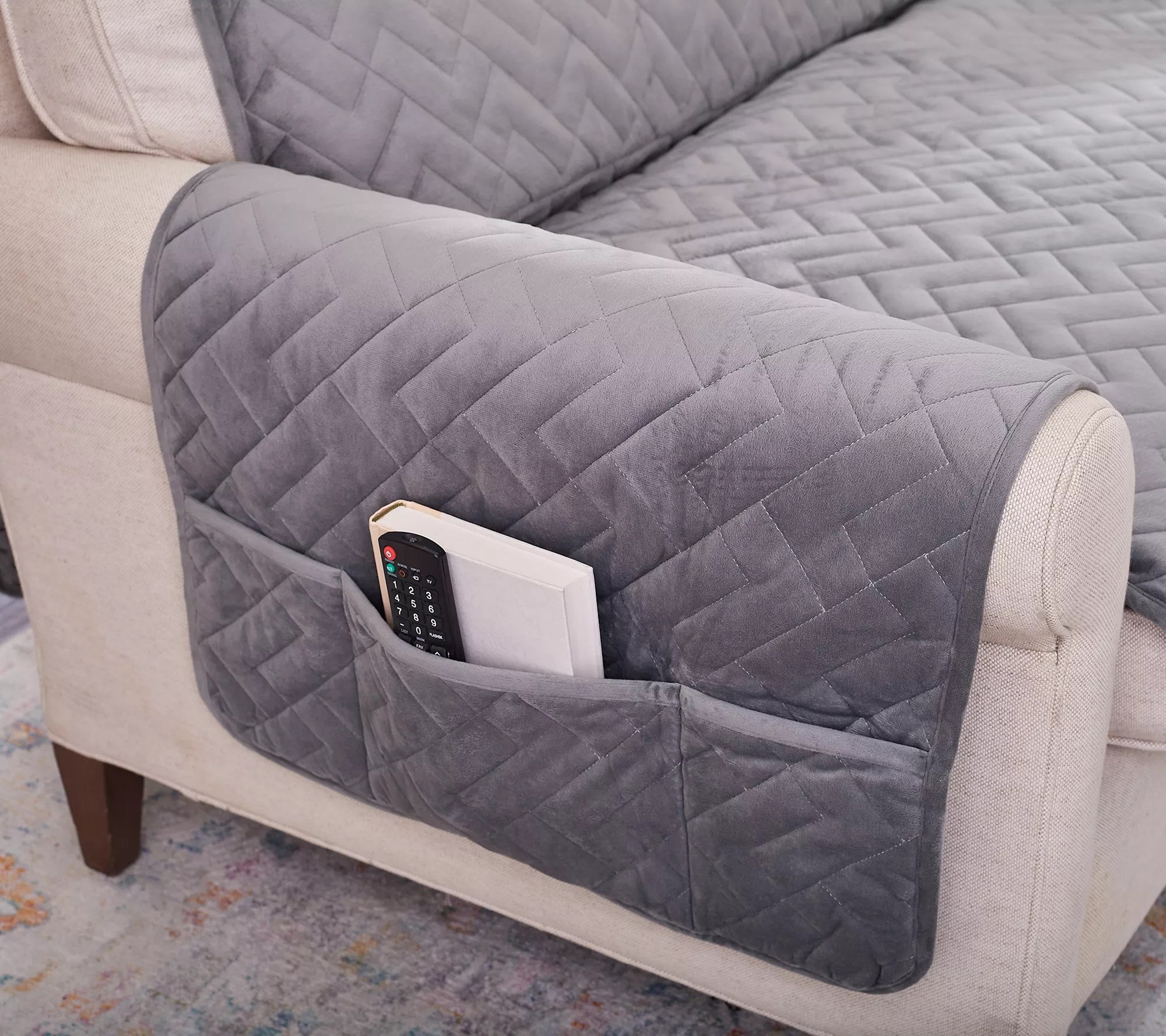 SureFit Miracle Mink Waterproof Furniture Cover 3Seater