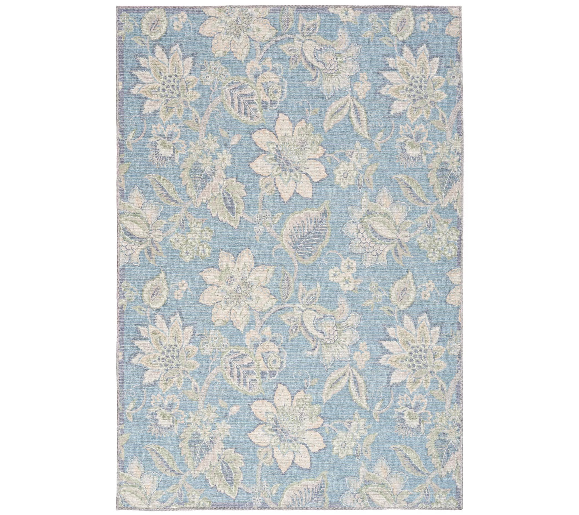 Waverly 5'x7' Washable Brighton Blossom Rug