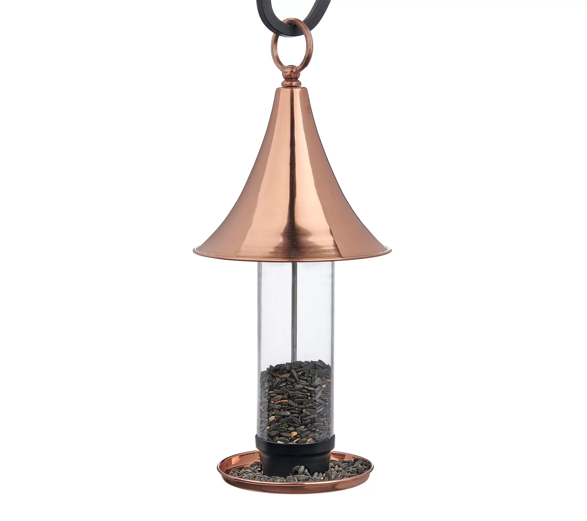 Castella Bird Feeder Polished Copper by GoodDirections
