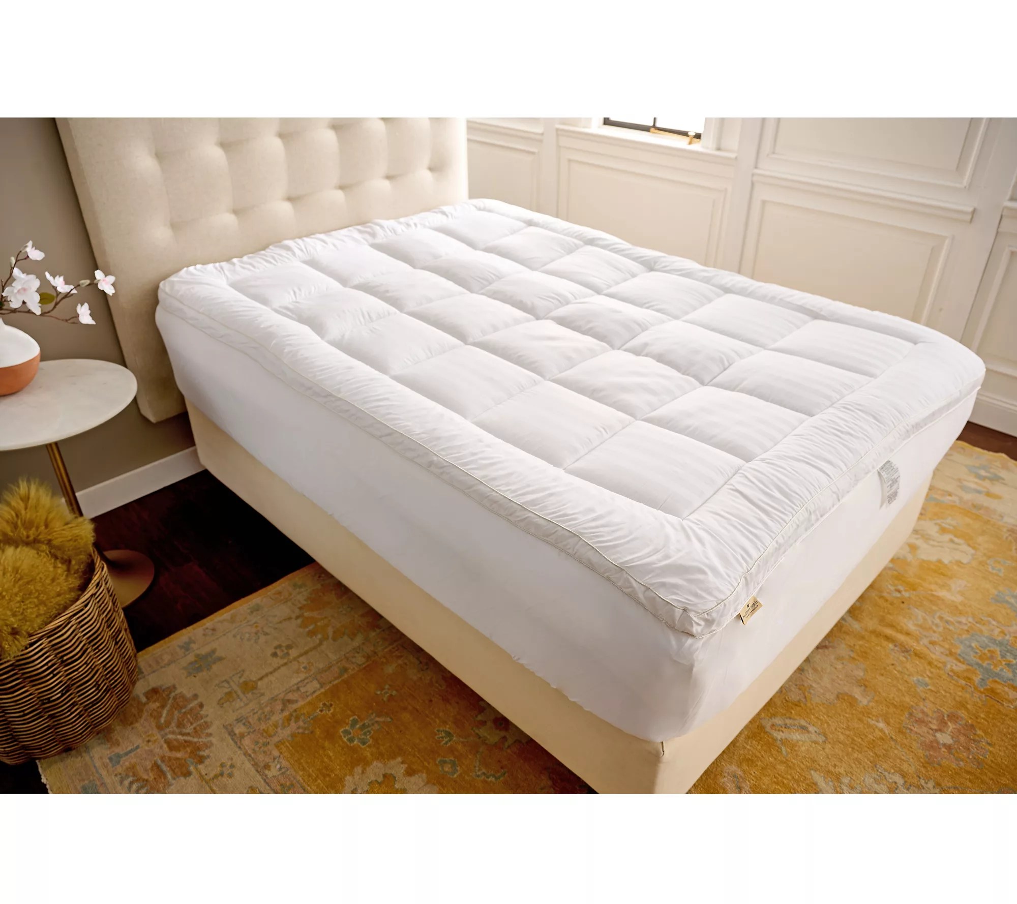 Northern Nights 350TC Luxe Framed Mattress Topper Full