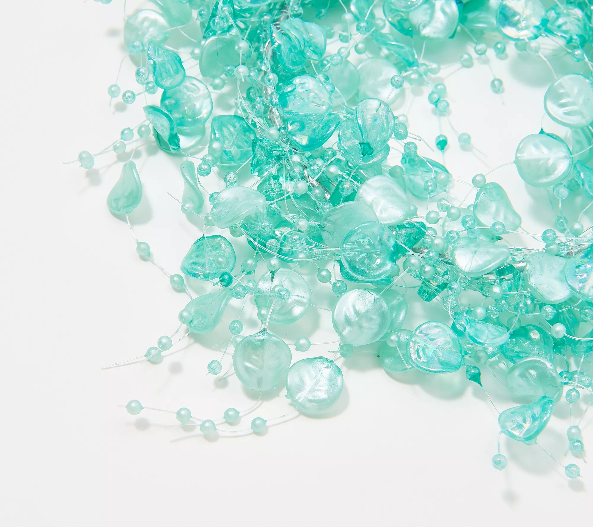 Set of 3 Seaglass Inspired Candle Rings by Valerie