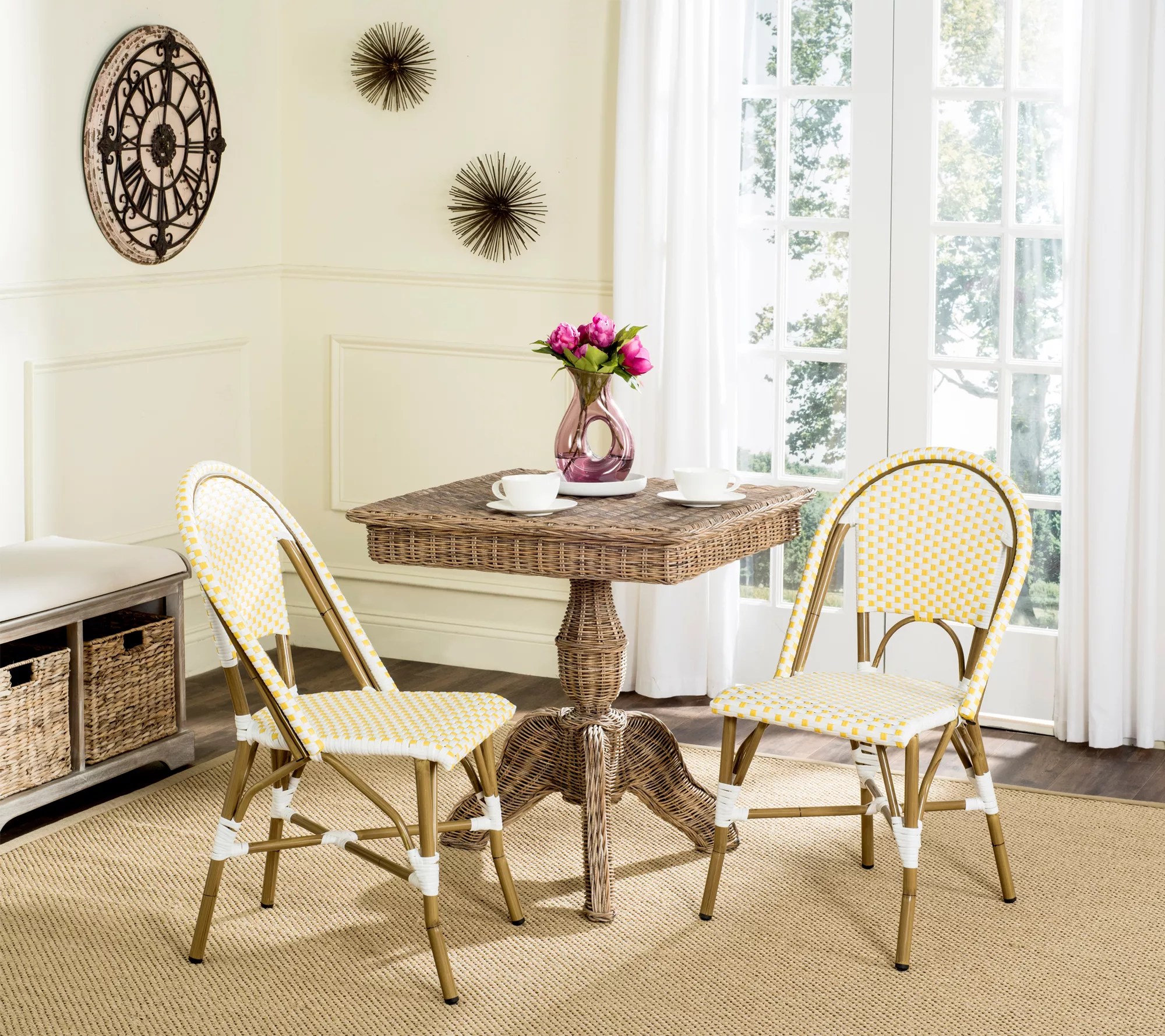 Salcha I/O French Bistro Side Chairs (Set of 2)by Safavieh