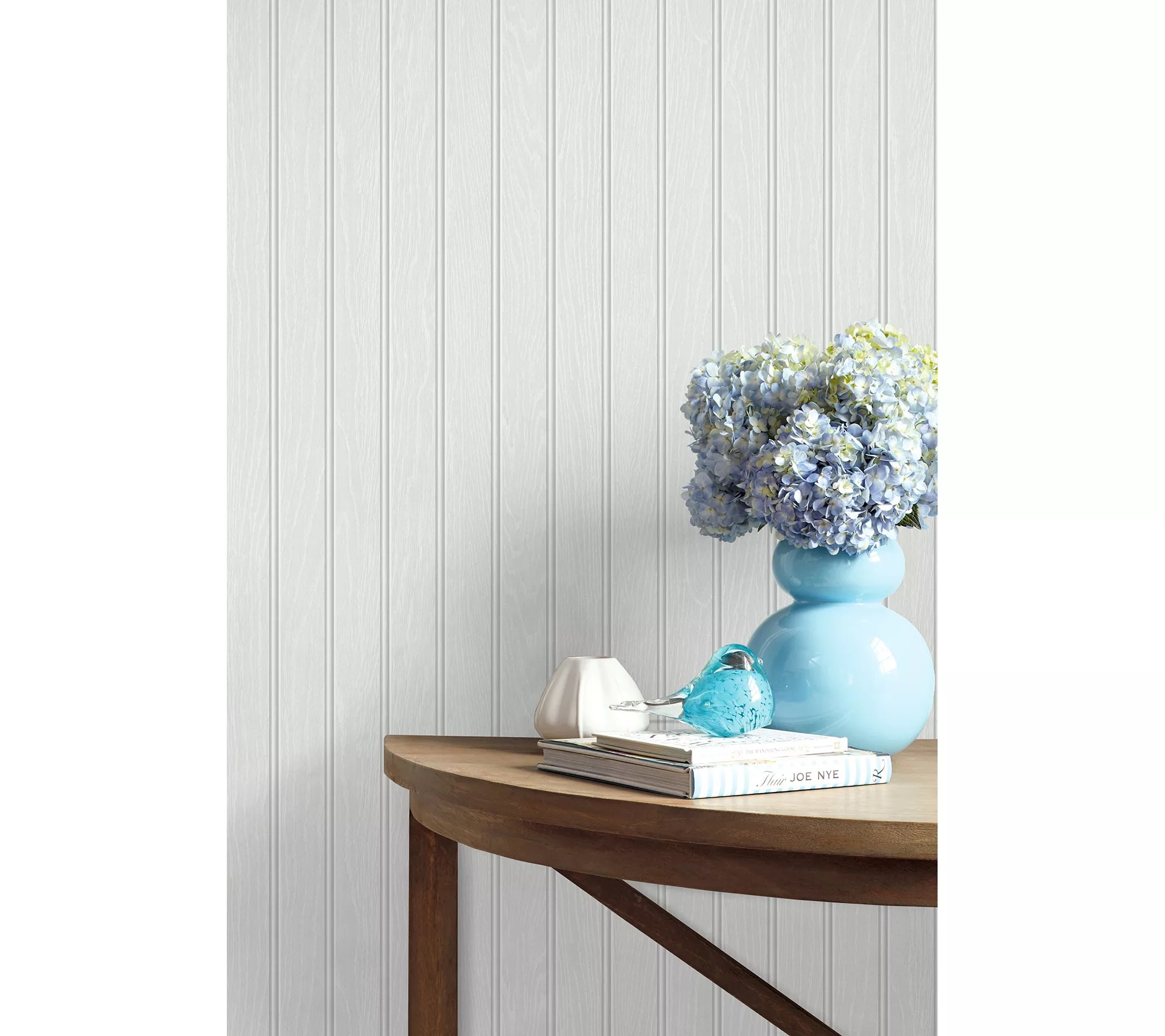 NextWall Faux Beadboard Peel and Stick Wallpaper Roll
