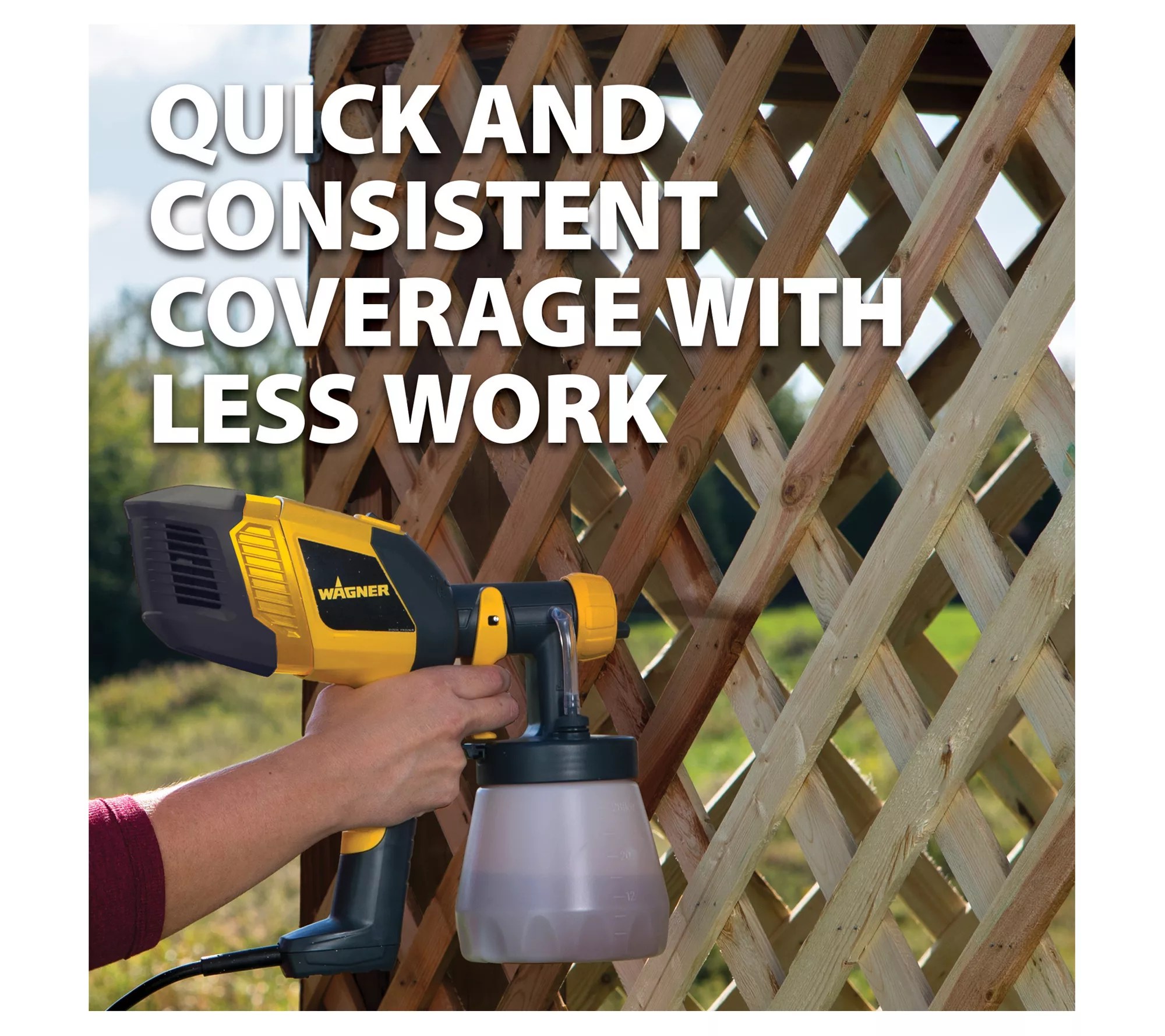 Wagner Control Spray Double Duty Sprayer - QVC.com