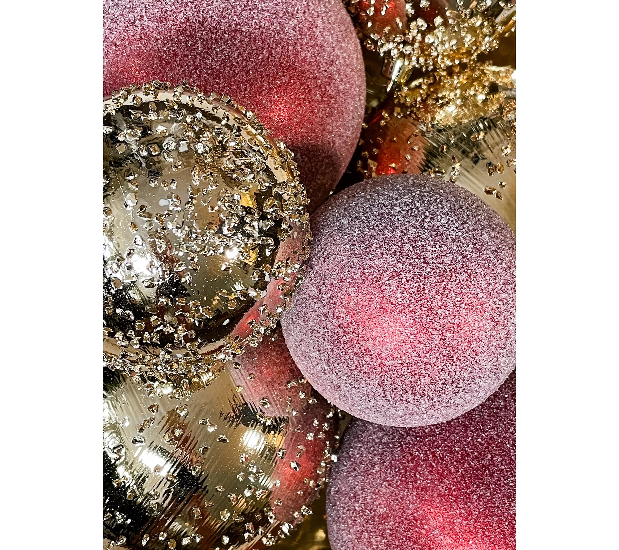 Simply Stunning 12piece Shatterproof Ornament Set by Janine Graff