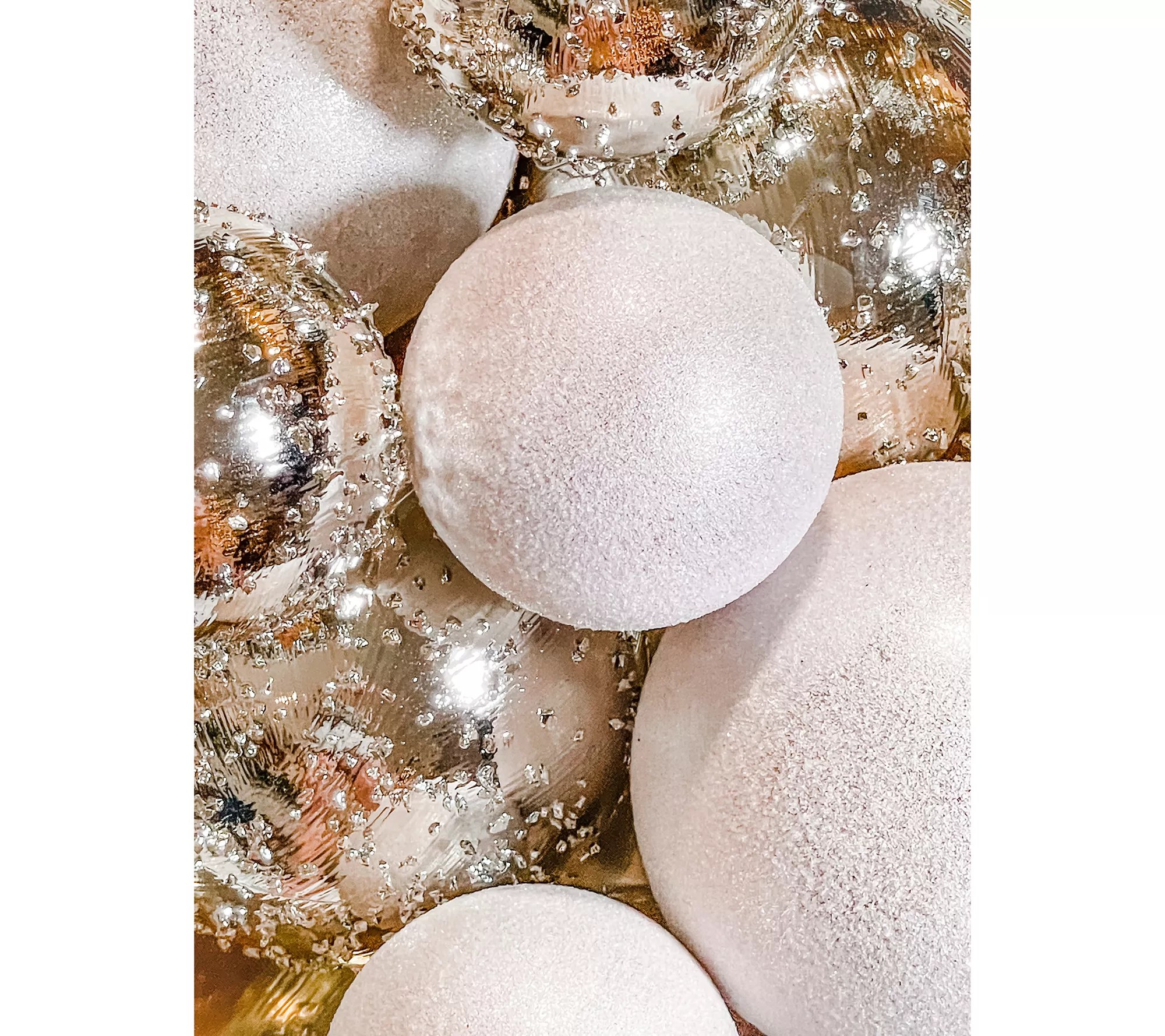 Simply Stunning 12piece Shatterproof Ornament Set by Janine Graff