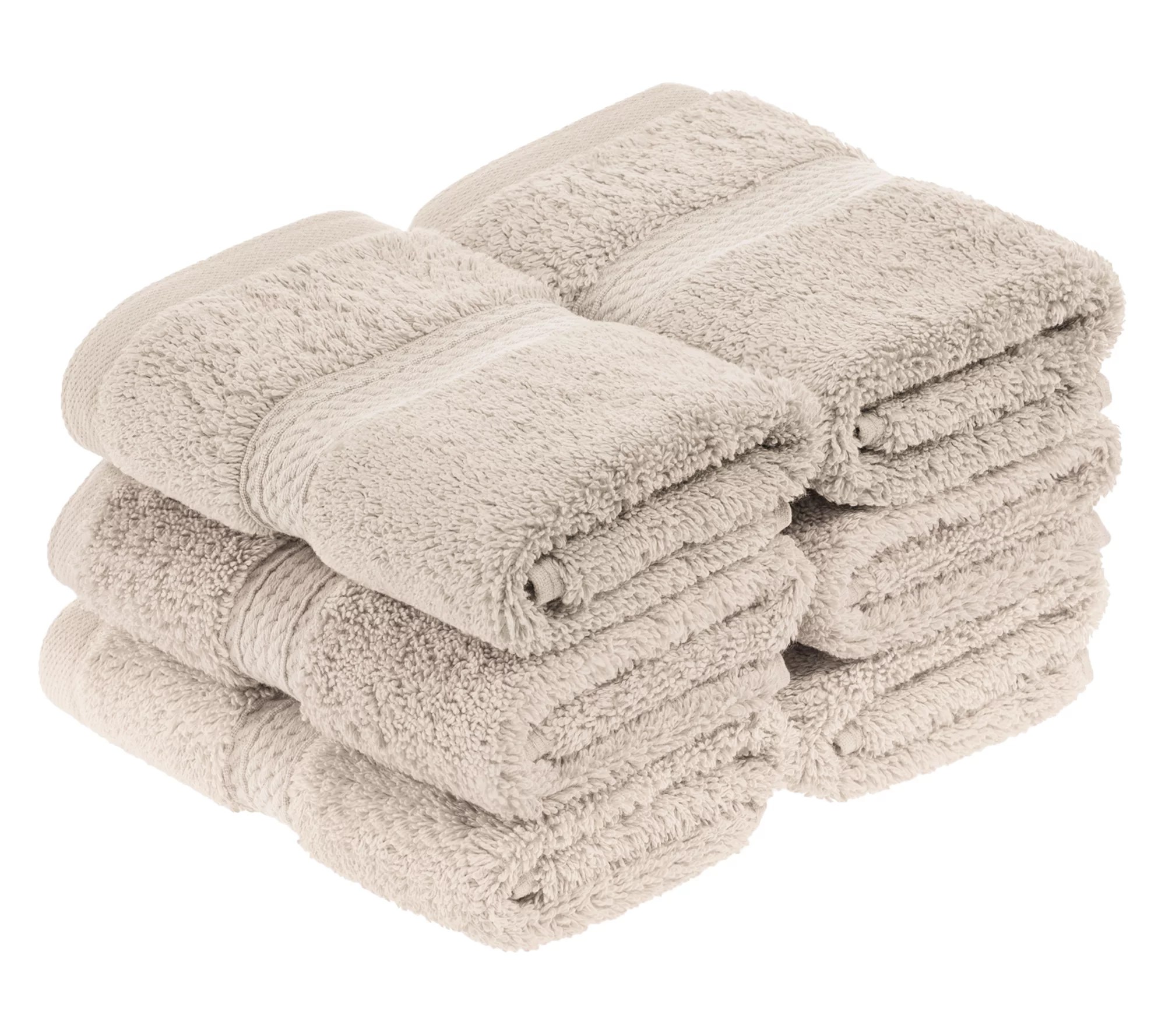 Superior Madison Egyptian Cotton Pile Plush Face Towel Set