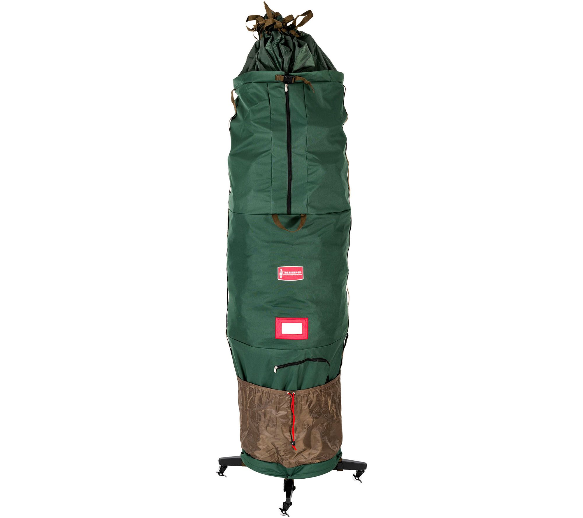 TreeKeeper Slim Upright Tree Storage Bag w/Rolling Stand 69'