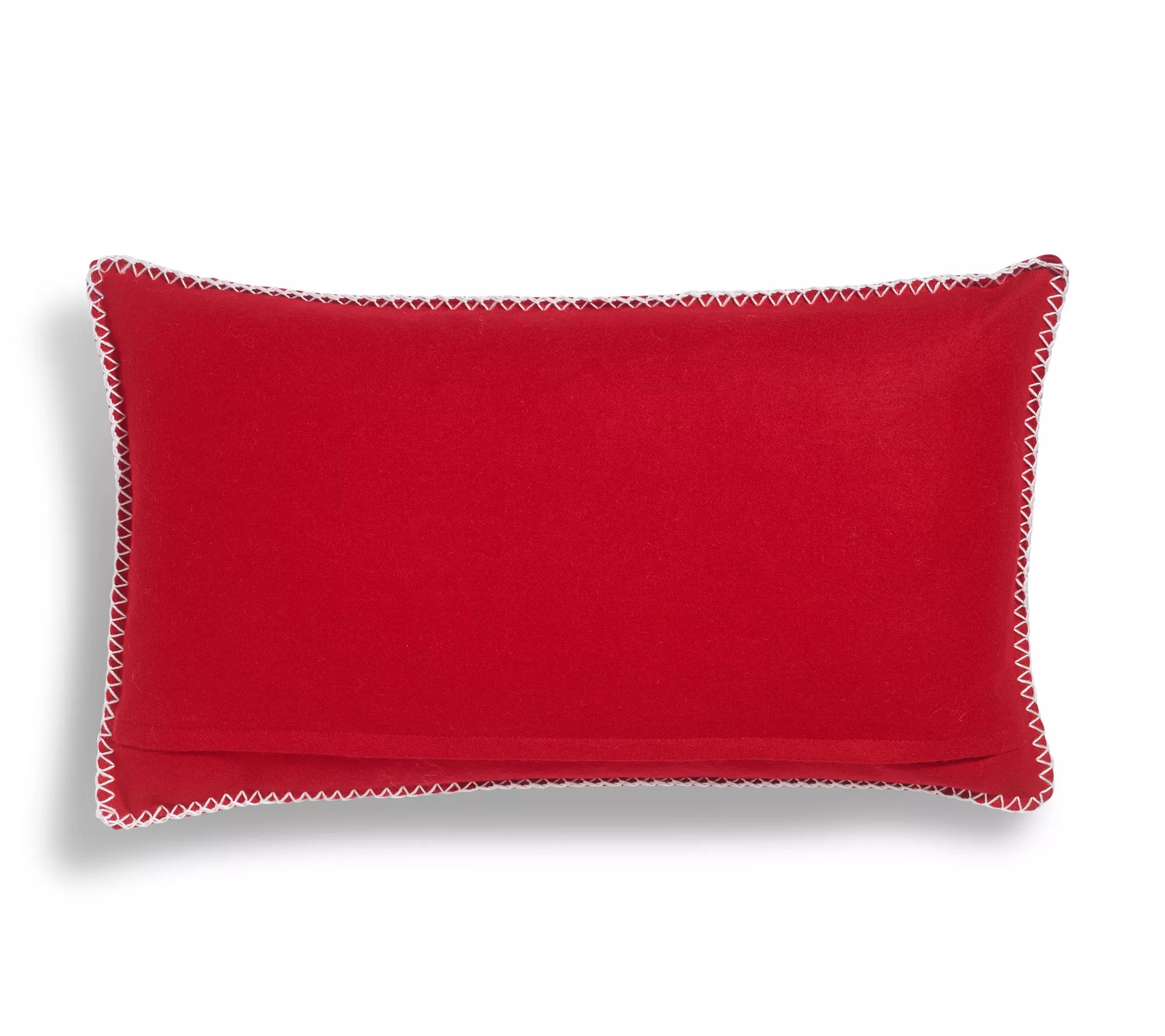 Sure Fit Home Decor Noel Poinsettia DecorativeThrow Pillow