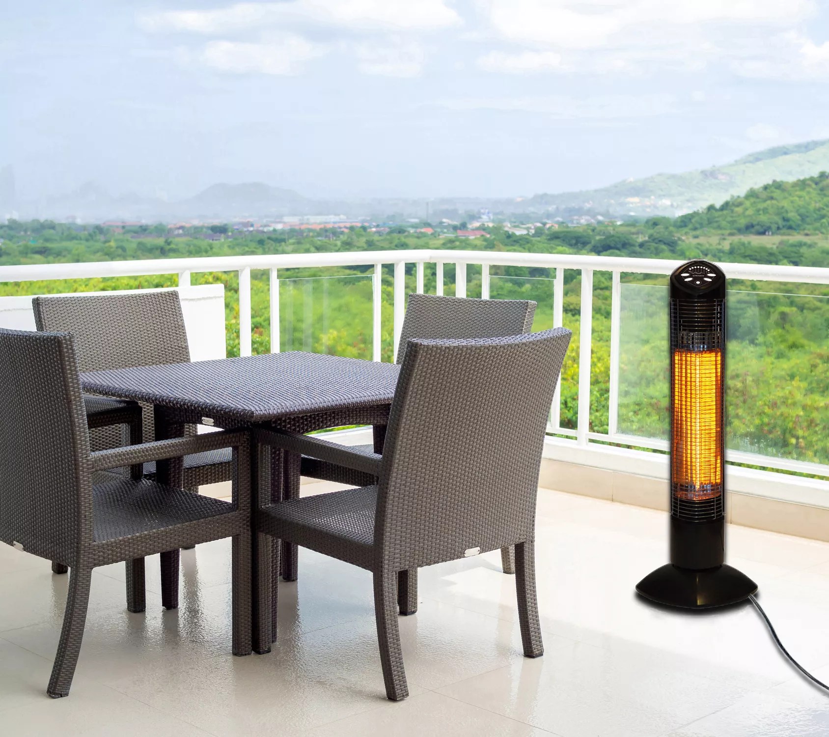 Westinghouse Infrared Electric Outdoor Heater with Remote