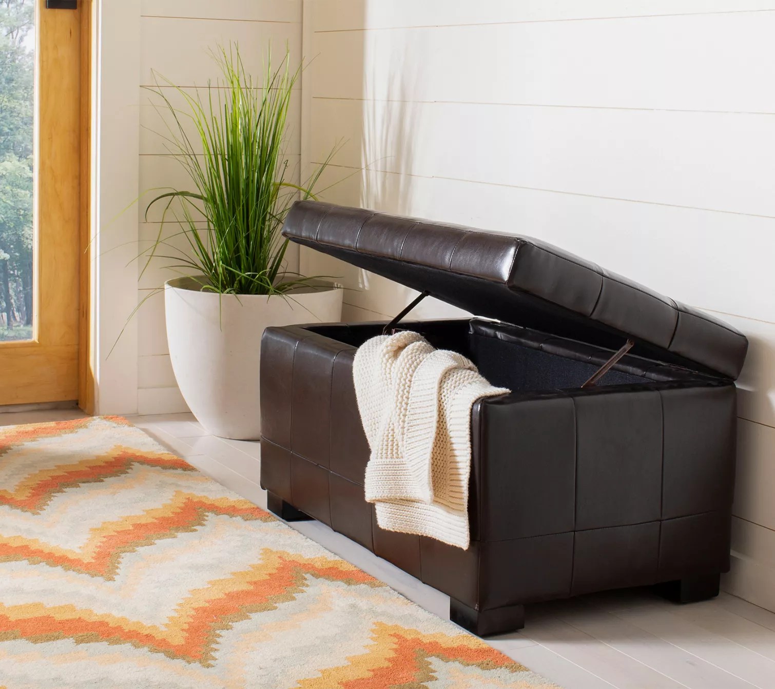 Safavieh Small Manhattan Storage Bench
