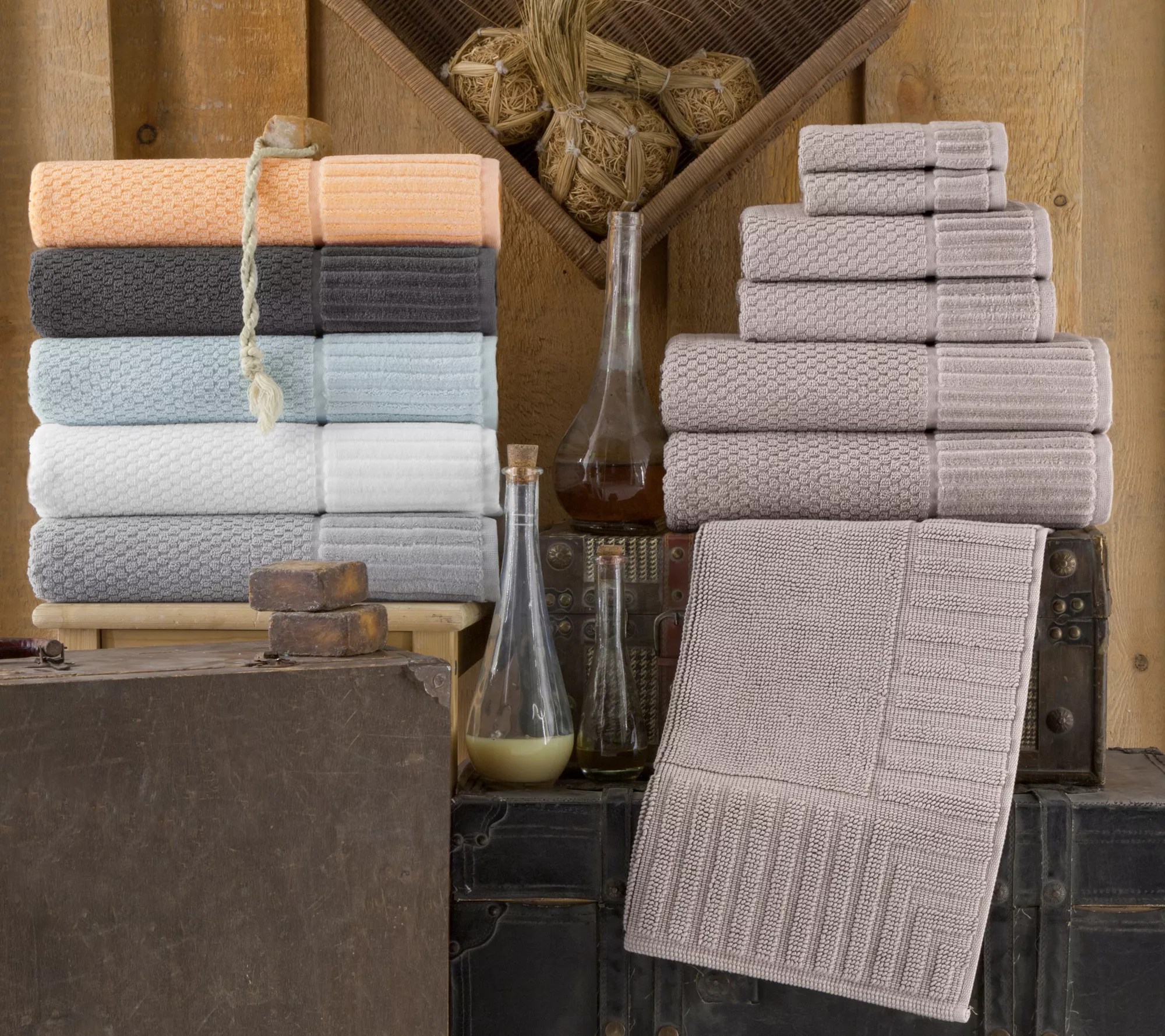 Timaru Turkish Wash Towels (Set Of 8)