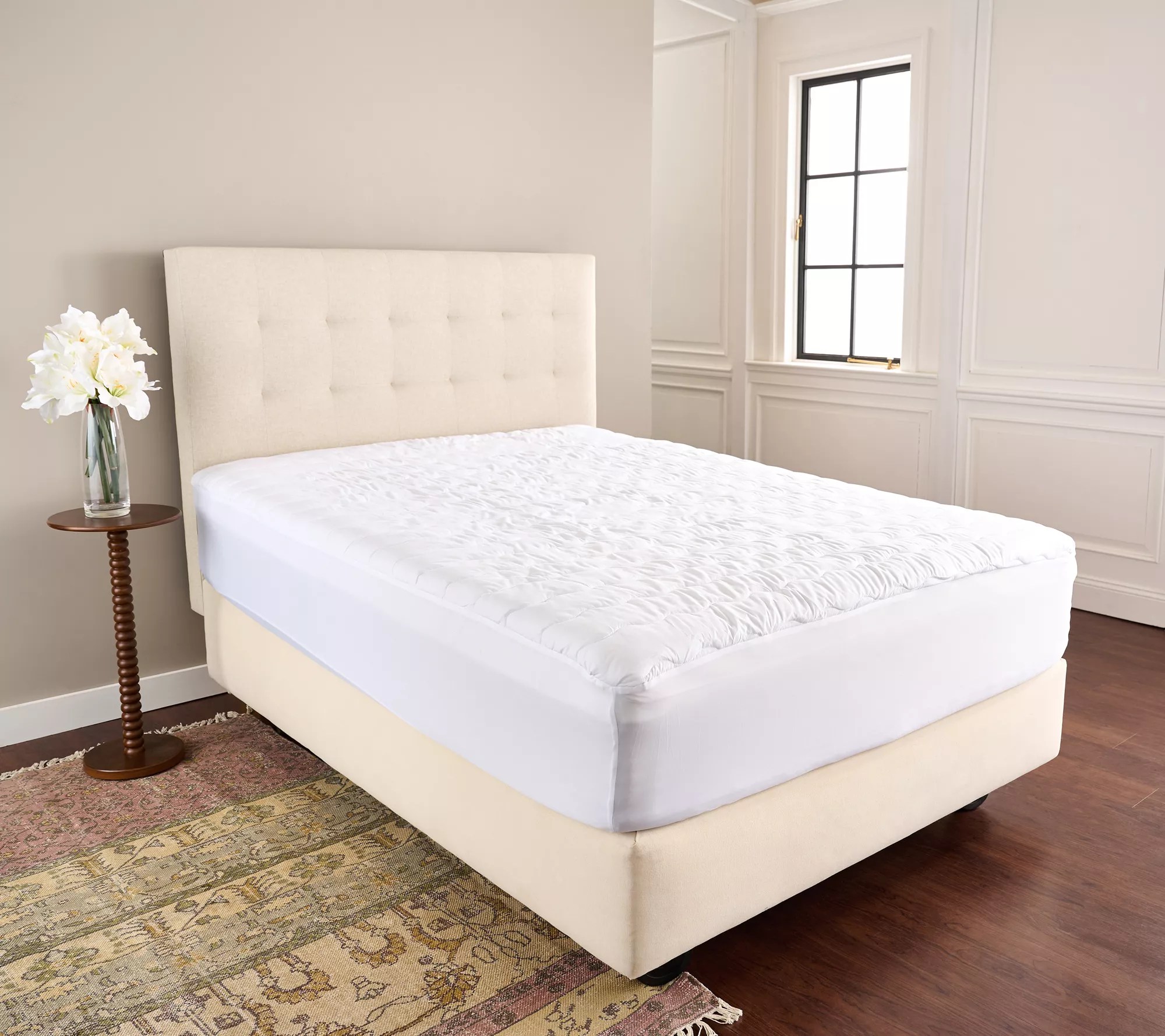 Home Reflections Waterproof Mattress Pad Cal King