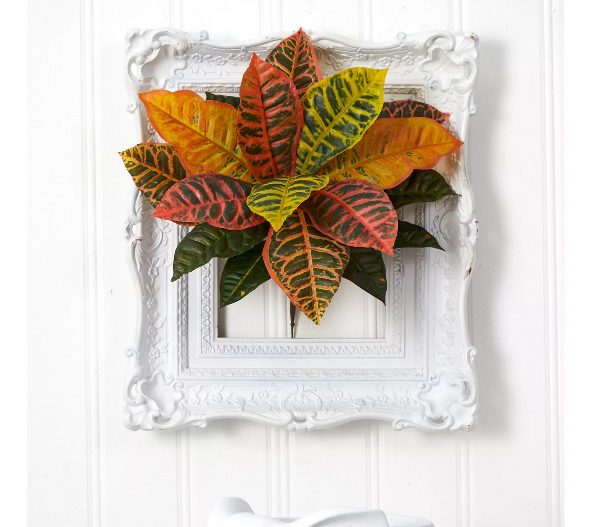 Nearly Natural 17" Garden Croton Artificial Plant