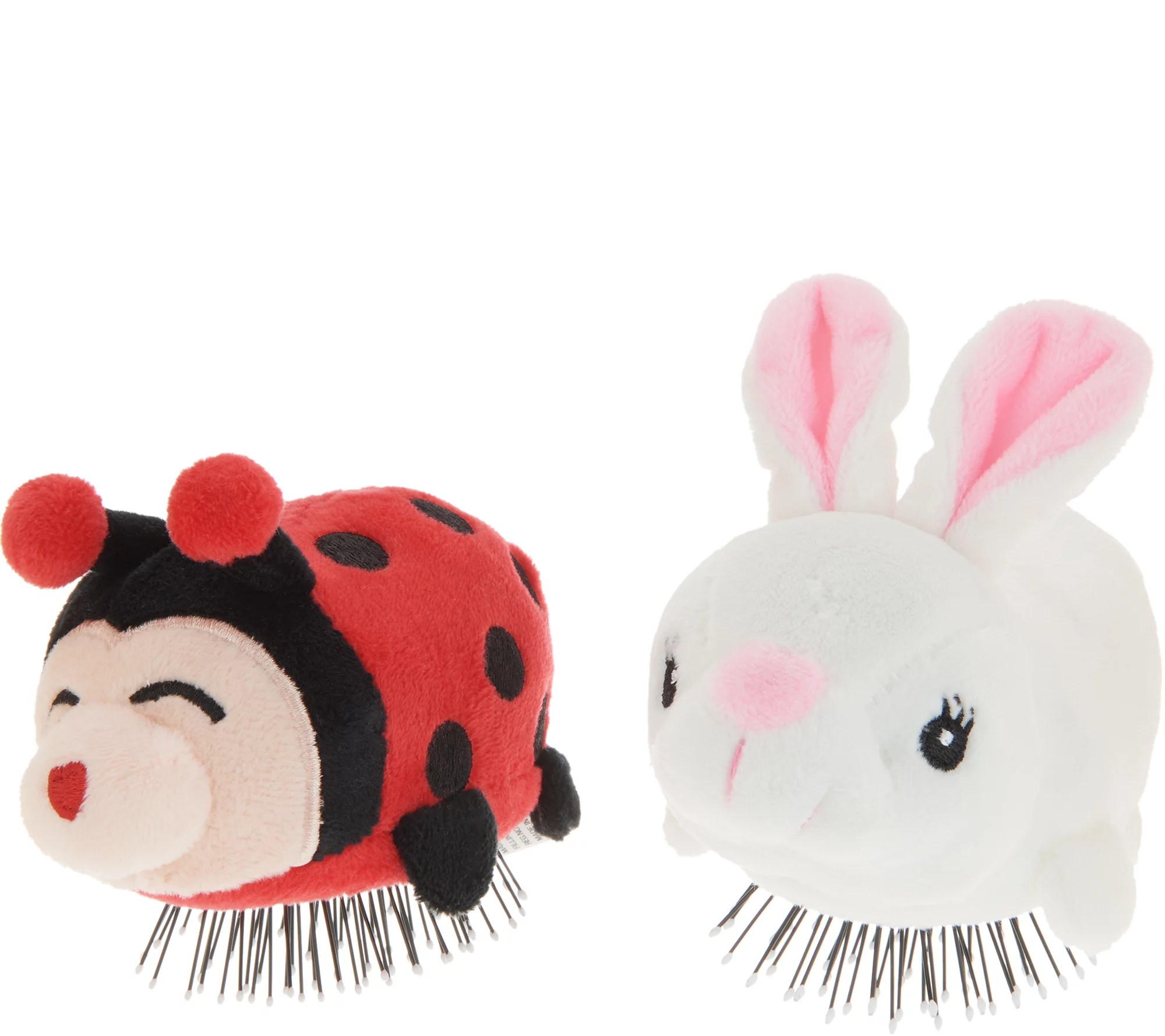 Set of 2 Tangle Pets Detangling Hair Brushes by Lori Greiner