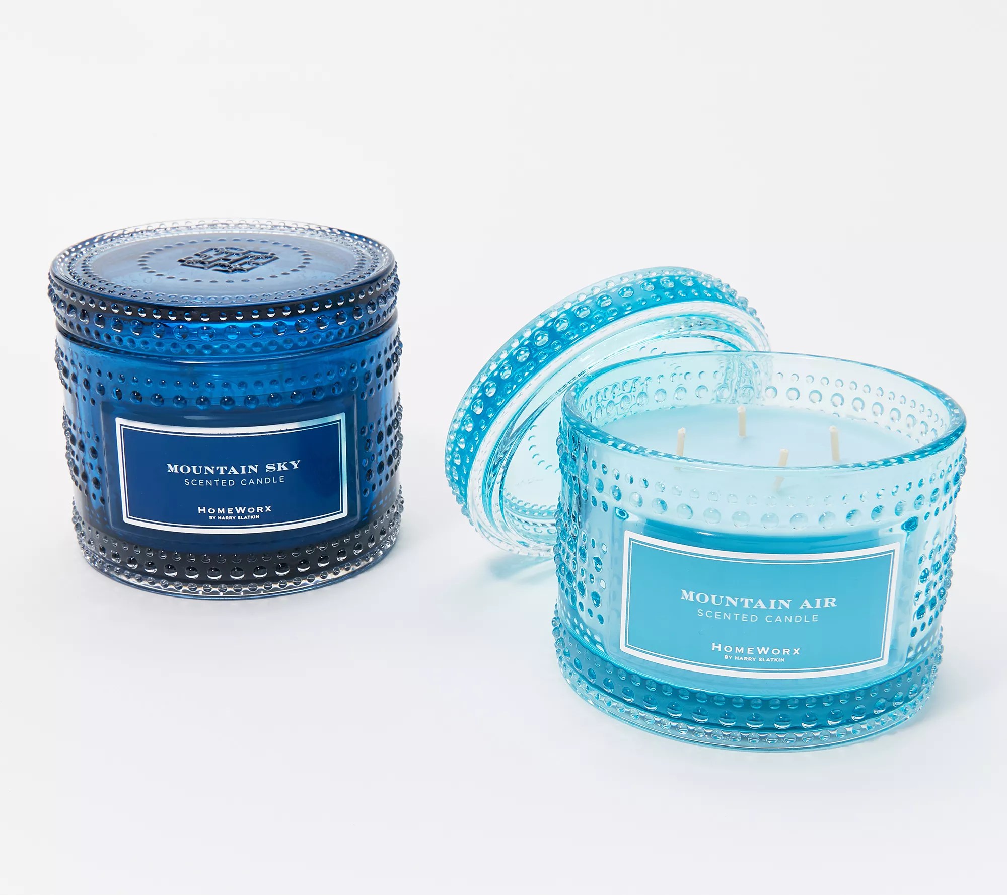 HomeWorx by Harry Slatkin S/2 Specialty Mountain 4Wick Candles