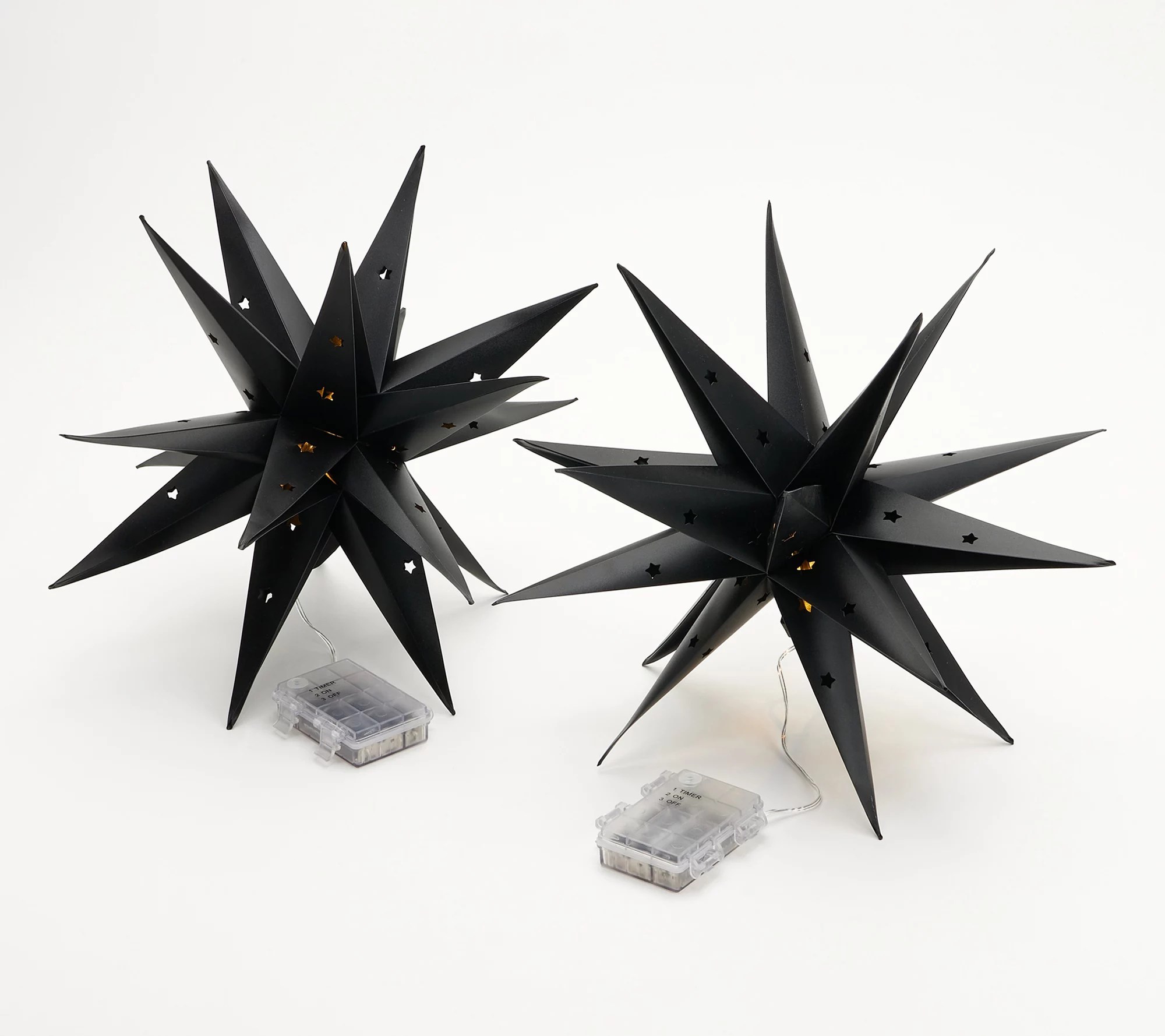 Sister Road by JG S/2 Illuminated 13.78" Star Lights