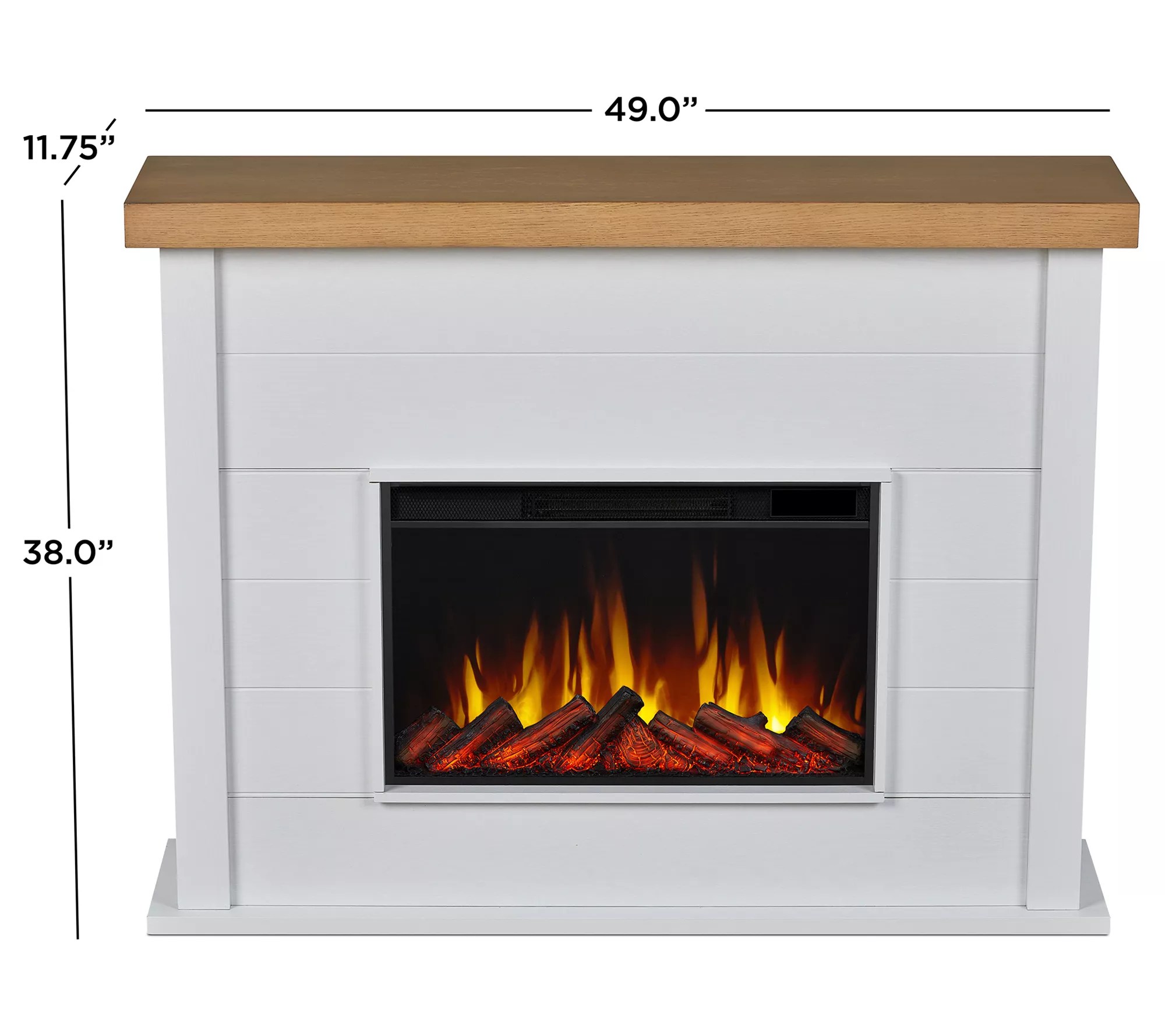 Real Flame Marshall 49" Slim Electric Fireplace
