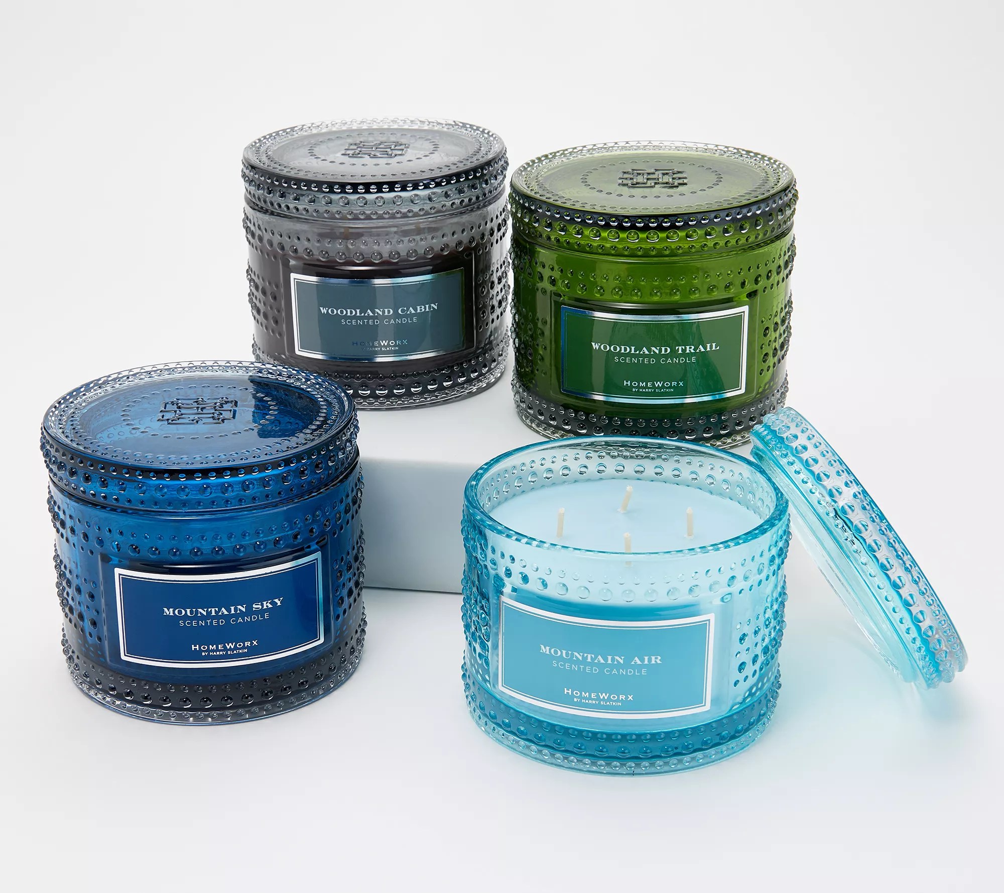 HomeWorx by Harry Slatkin S/2 Specialty 4Wick Candles