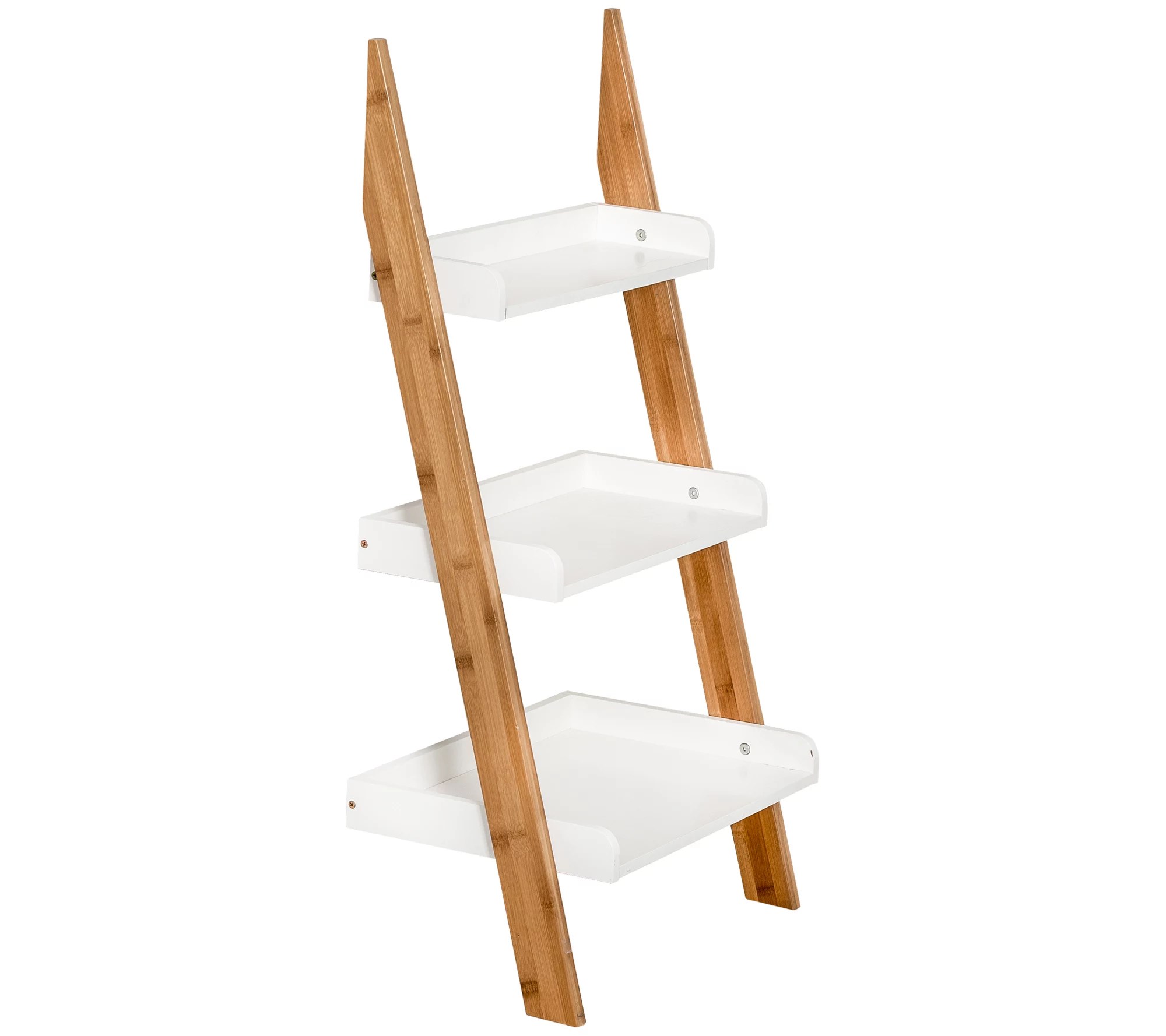 Slatted Bathroom Shelving Ladder Unit Everything Bathroom