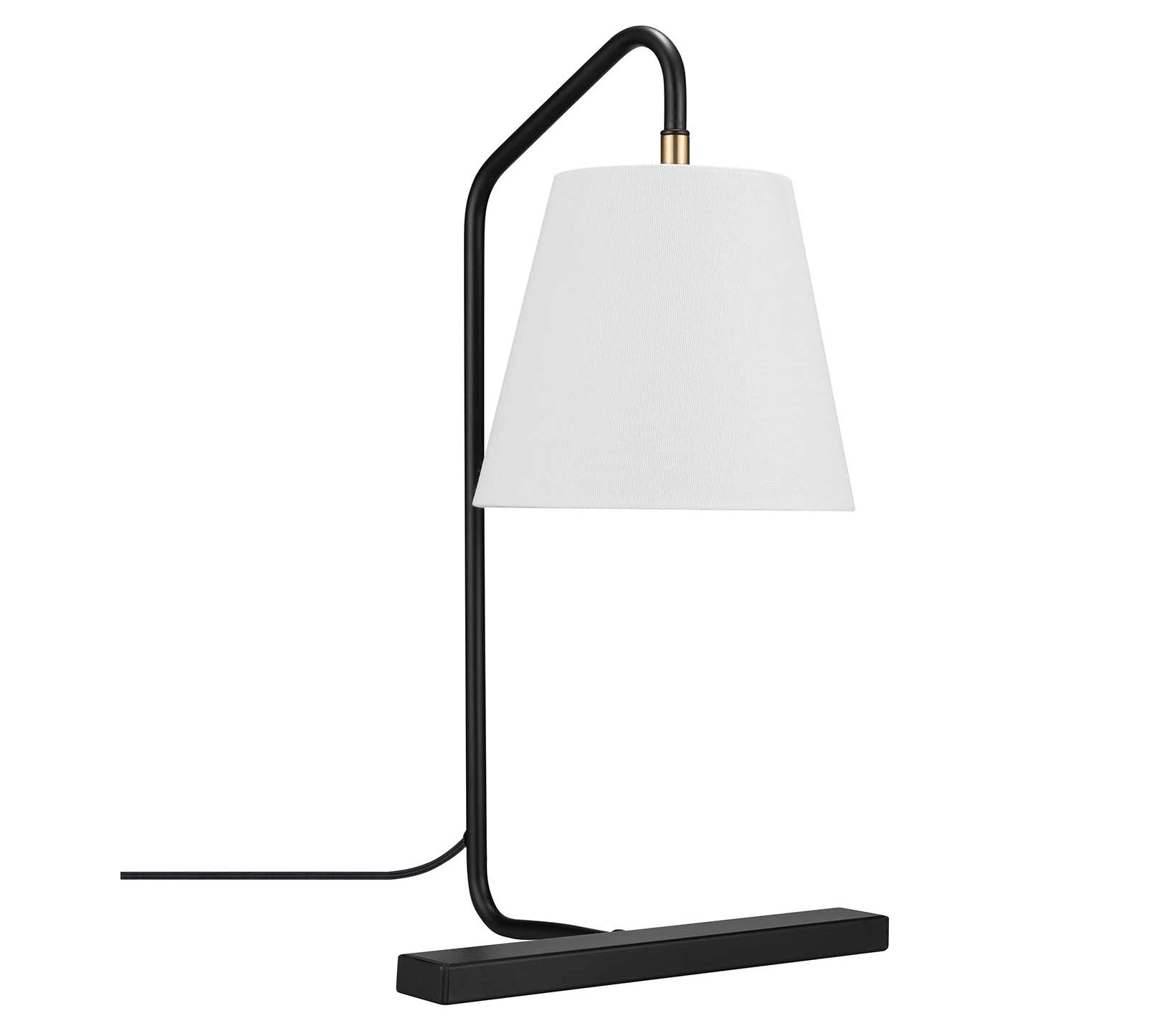 Globe Electric Charvi 20" Desk Lamp With FabricShade