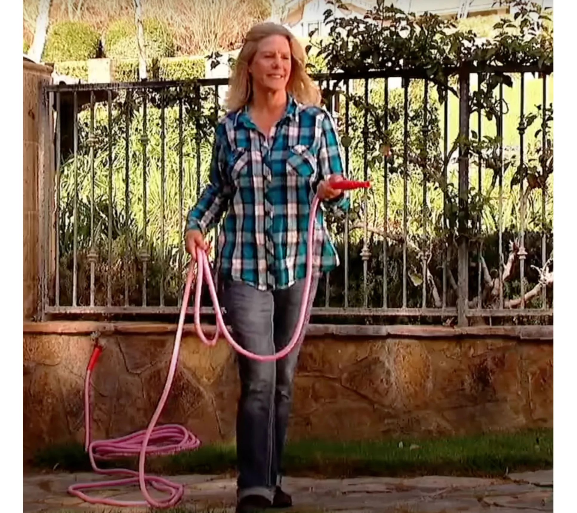 Bernini Colored Metal Garden Hose