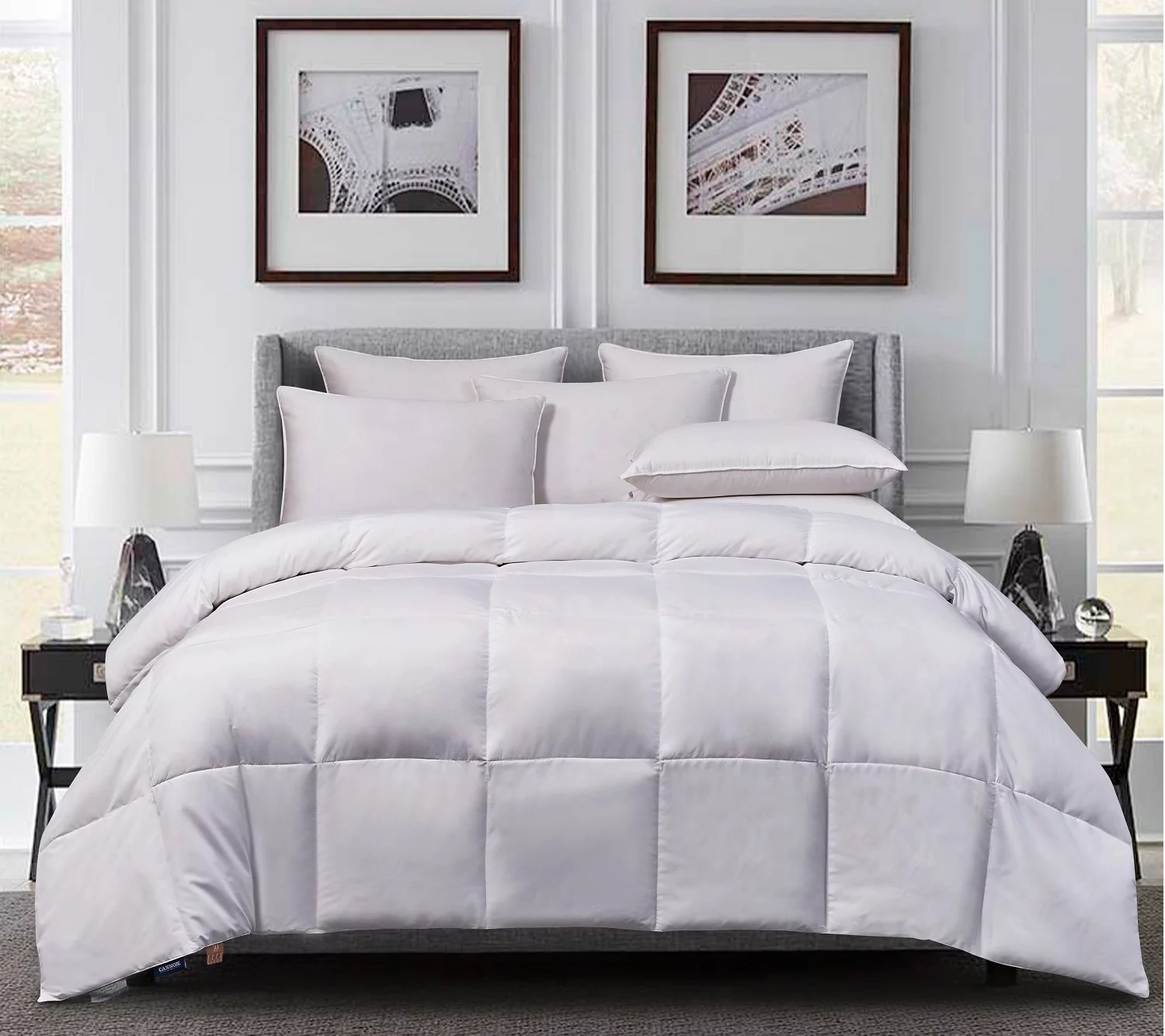 Cannon Microfiber Light Warm WGF & Down Fiber Comforter Twin