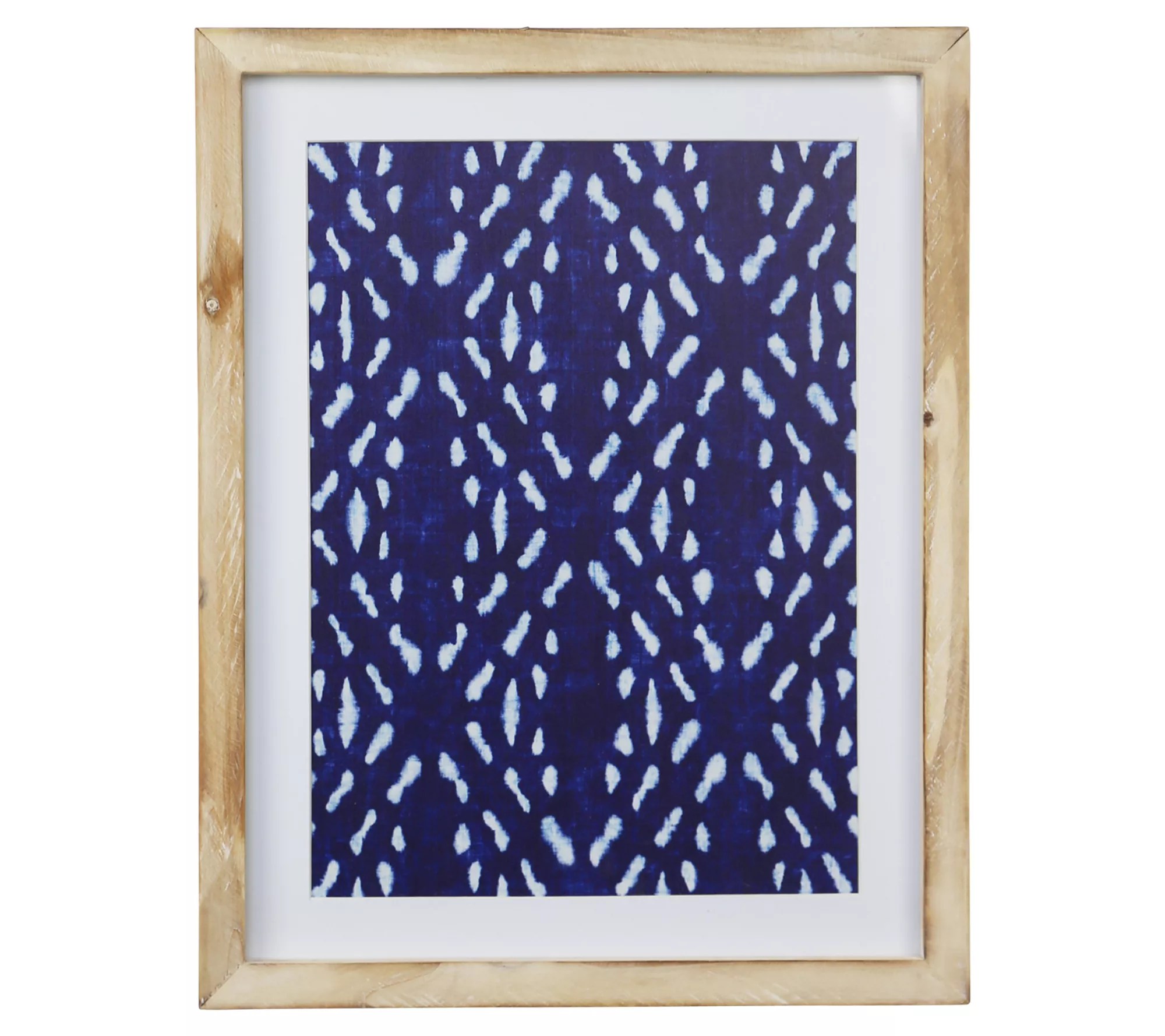 Stratton Home Decor Framed Geometric Motif Wall Art W/Glass