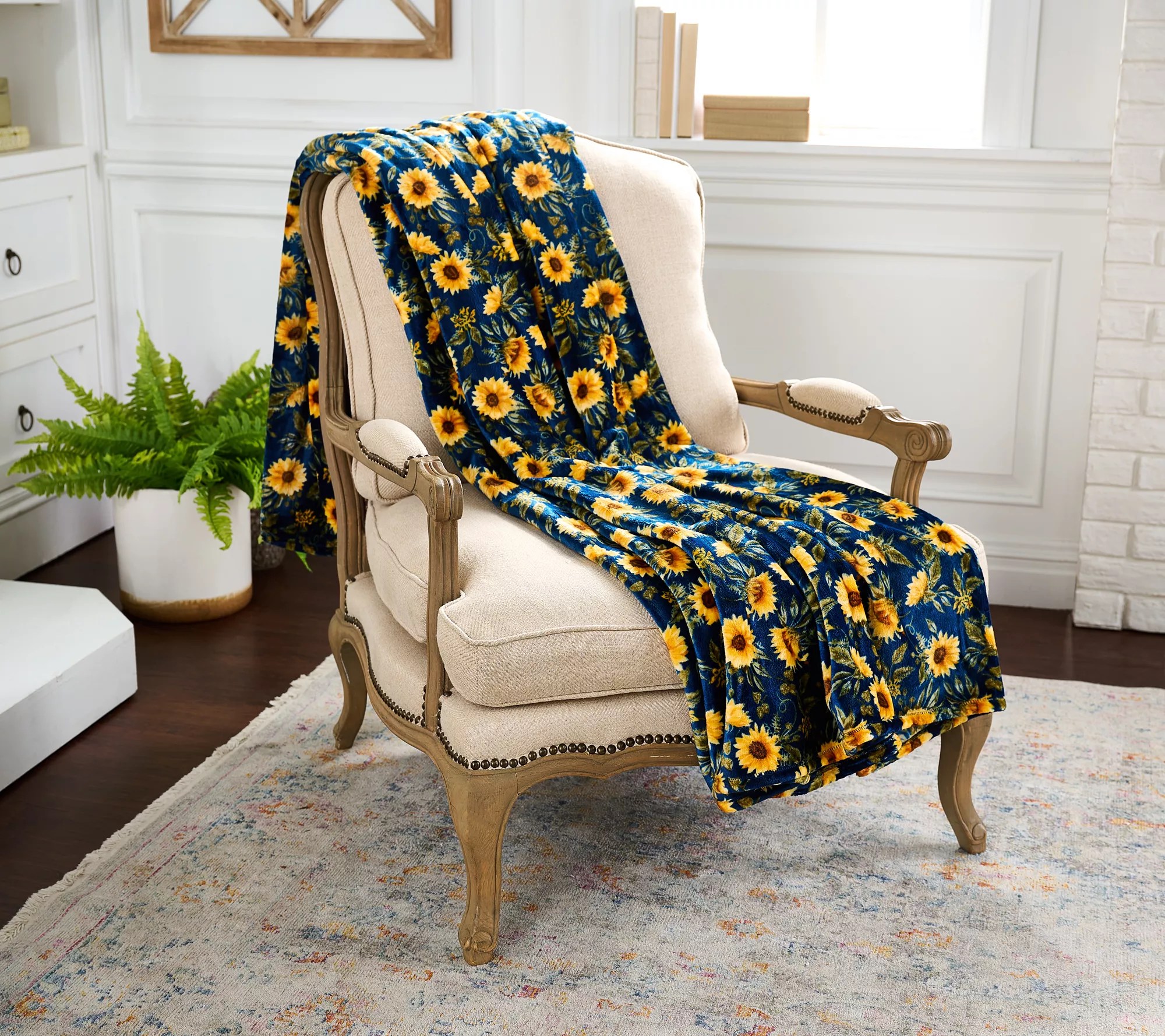 Berkshire Velvetsoft Sunflower 60x80 Throw