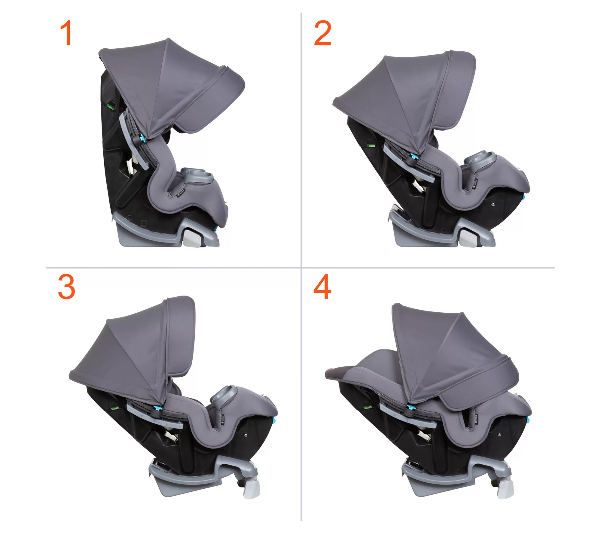 Baby Trend Cover Me 4in1 Convertible Car Seat