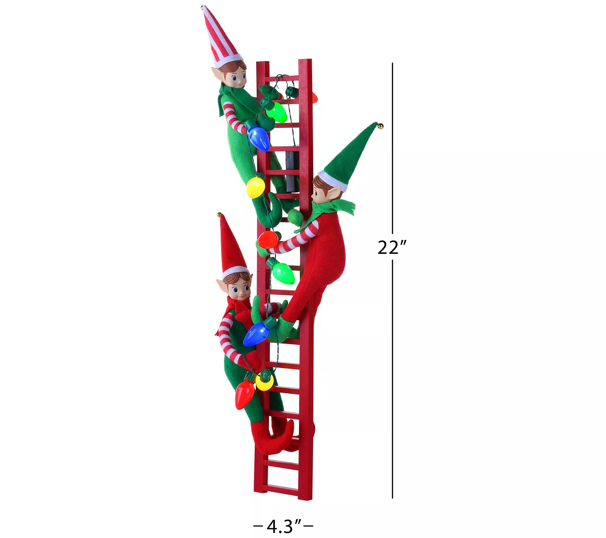 Mr. Christmas 27.5" LED Elves Tree Trimmer
