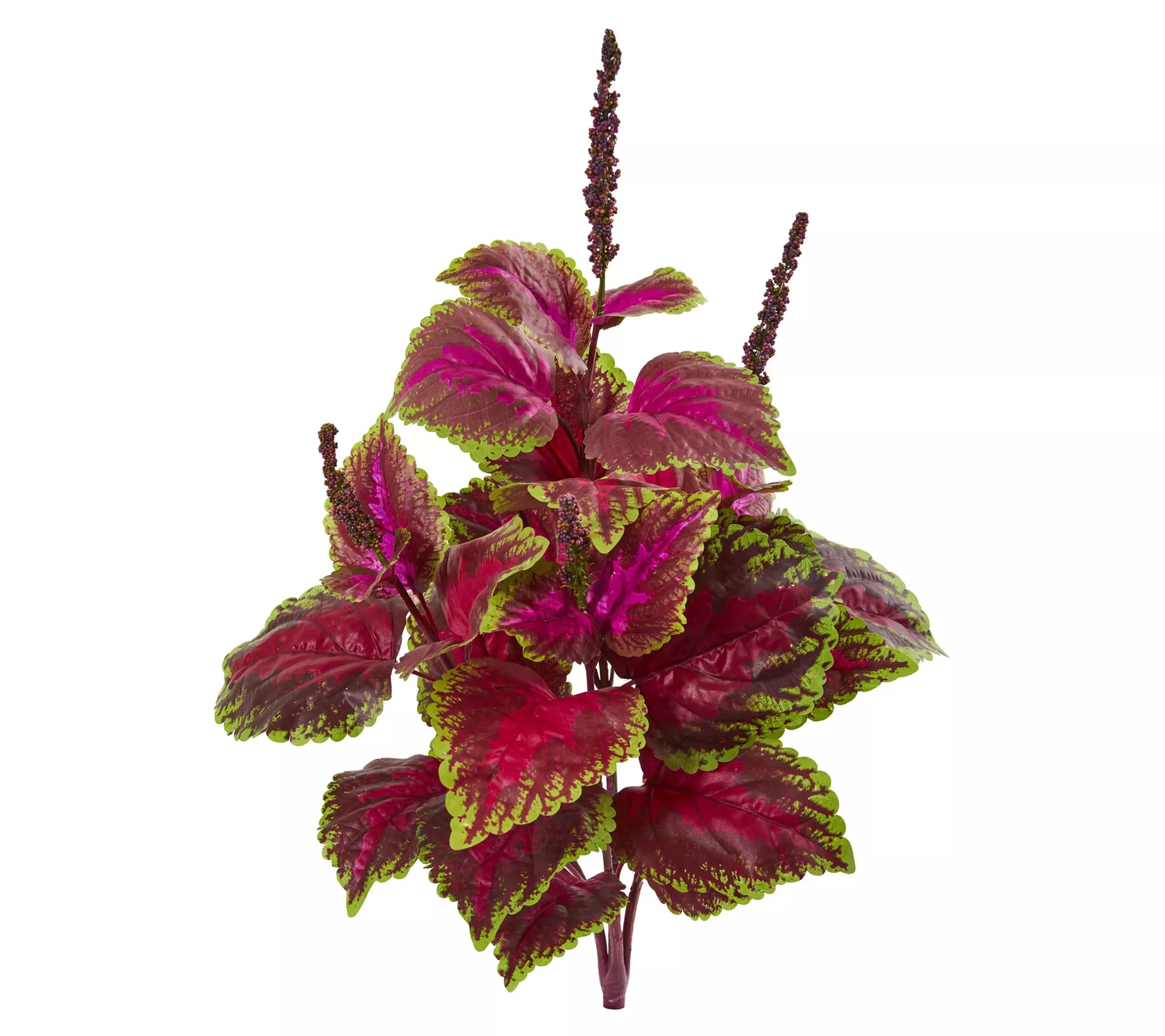 Nearly Natural 23" Coleus Bush Artificial Plant(Set of 6)