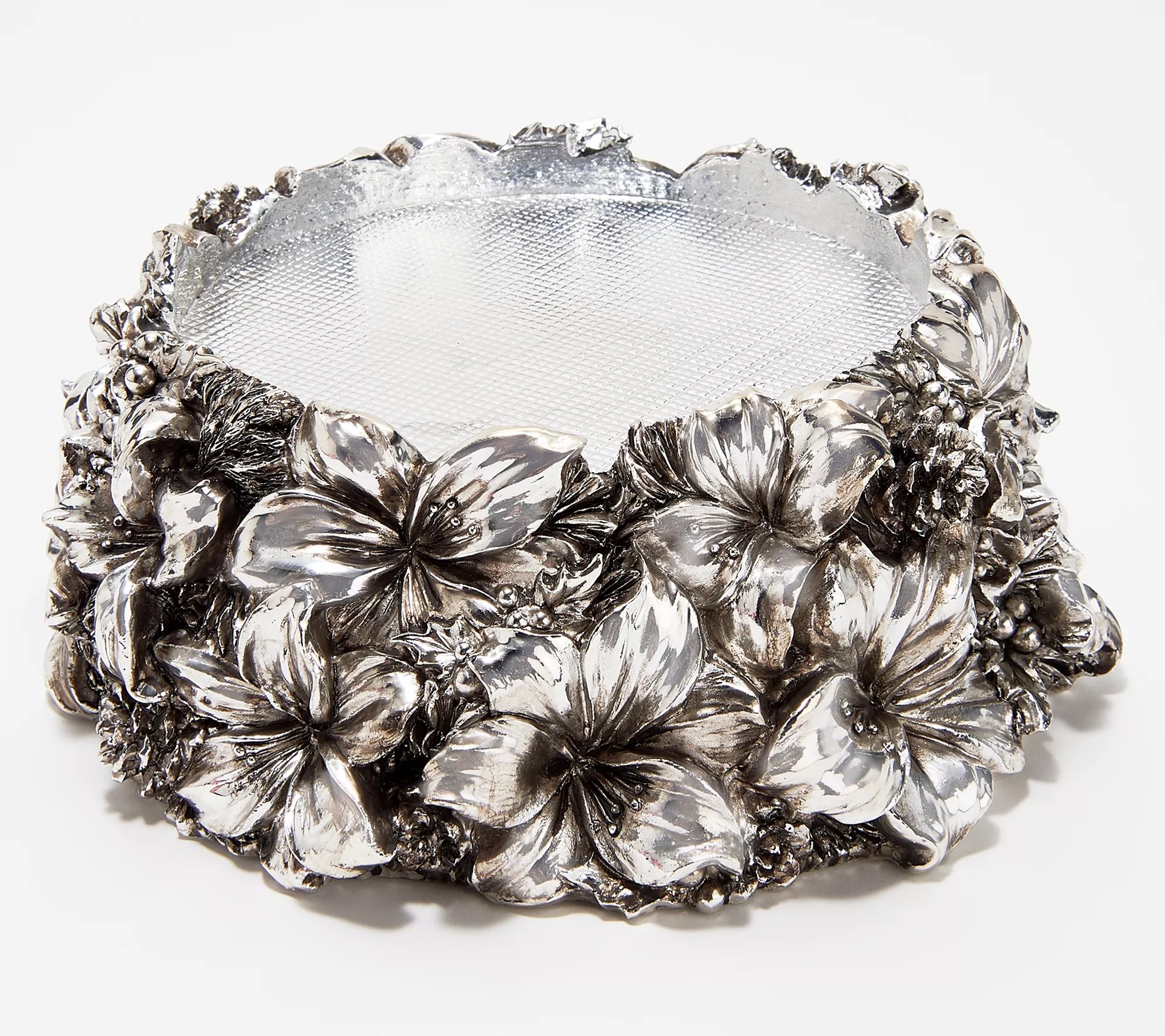 HomeWorx by Harry Slatkin Amaryllis Pedestal with 18oz Candle