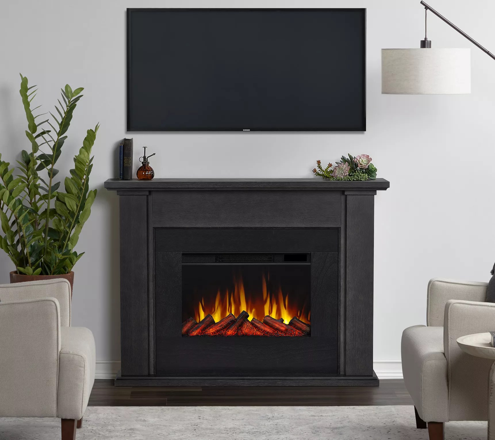 Real Flame Tejon Slim Electric Fireplace