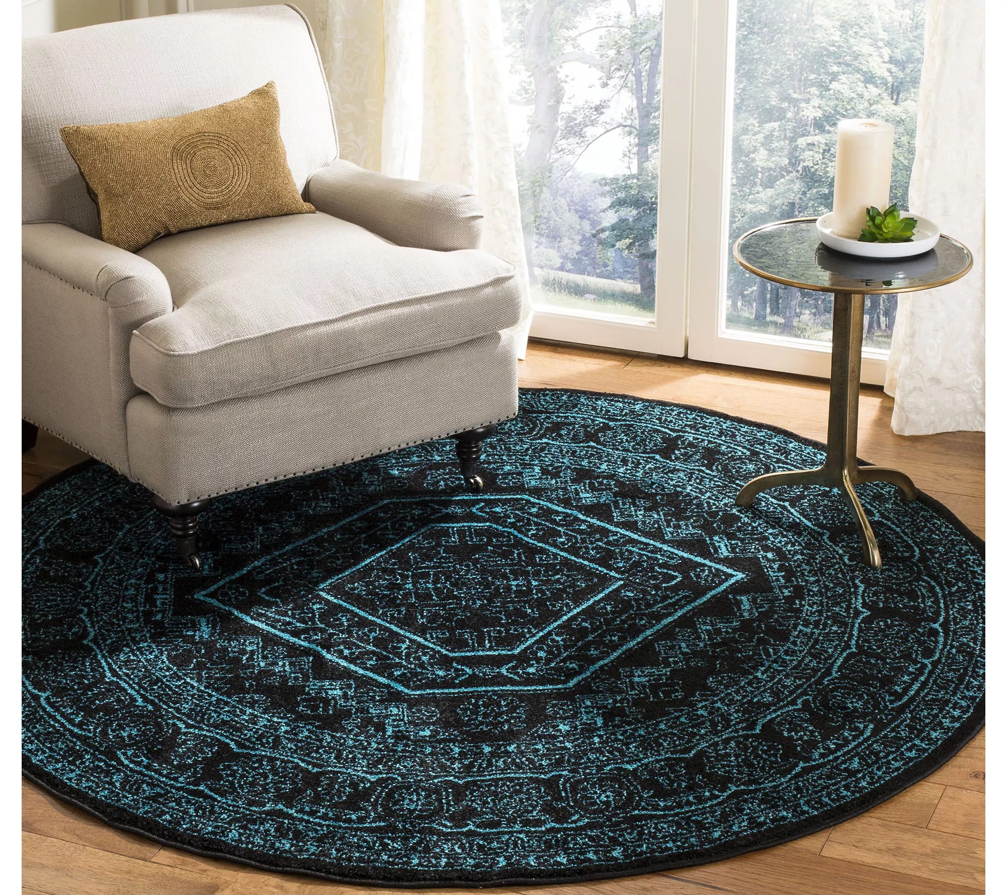 Safavieh Adirondack Herati Rug 6' x 6' Round