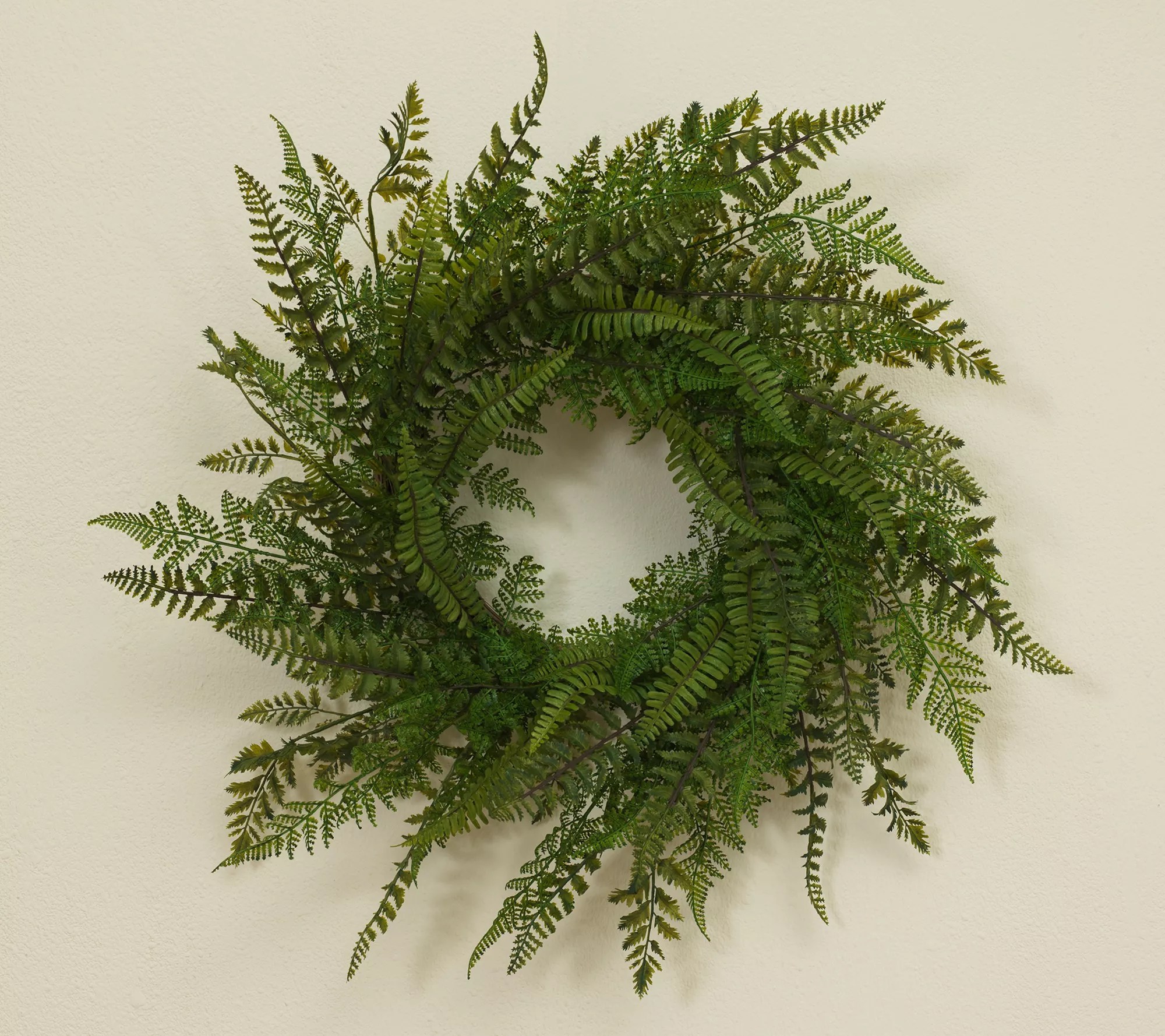 26" Fern Wreath by Gerson Co.