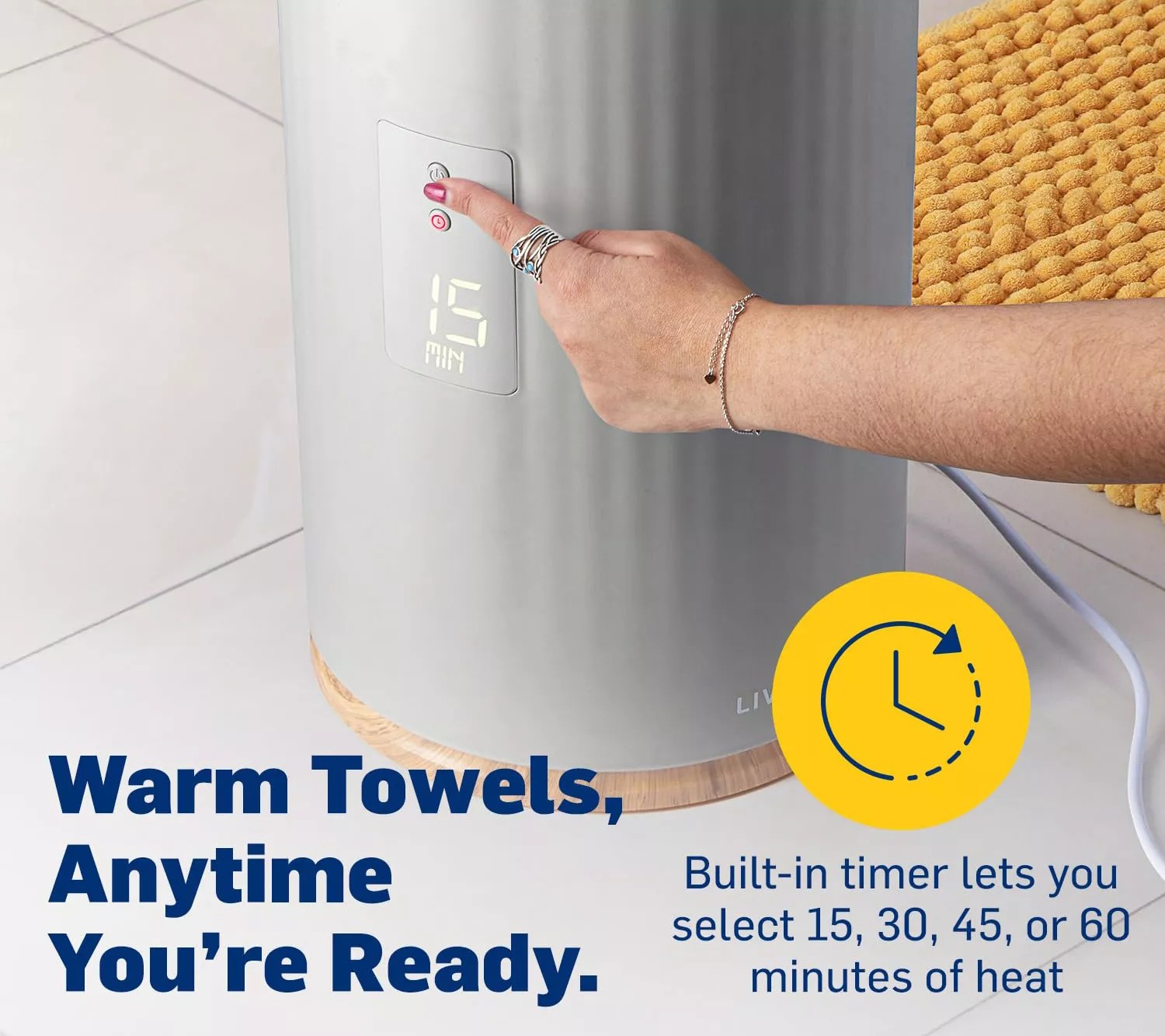 LiveFine Large Towel Warmer